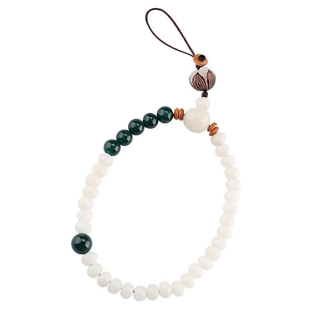 Beaded Phone Charms Chain for Phone Decor 4Pcs Assorted Color Hanging Chains