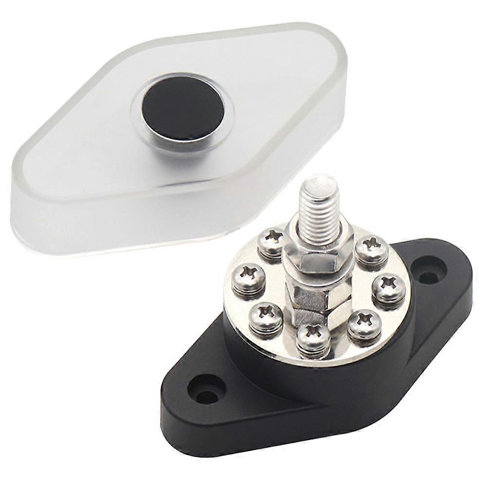 Terminal Block for Marine 4Pcs Power Distribution Bus Bar for Vehicles