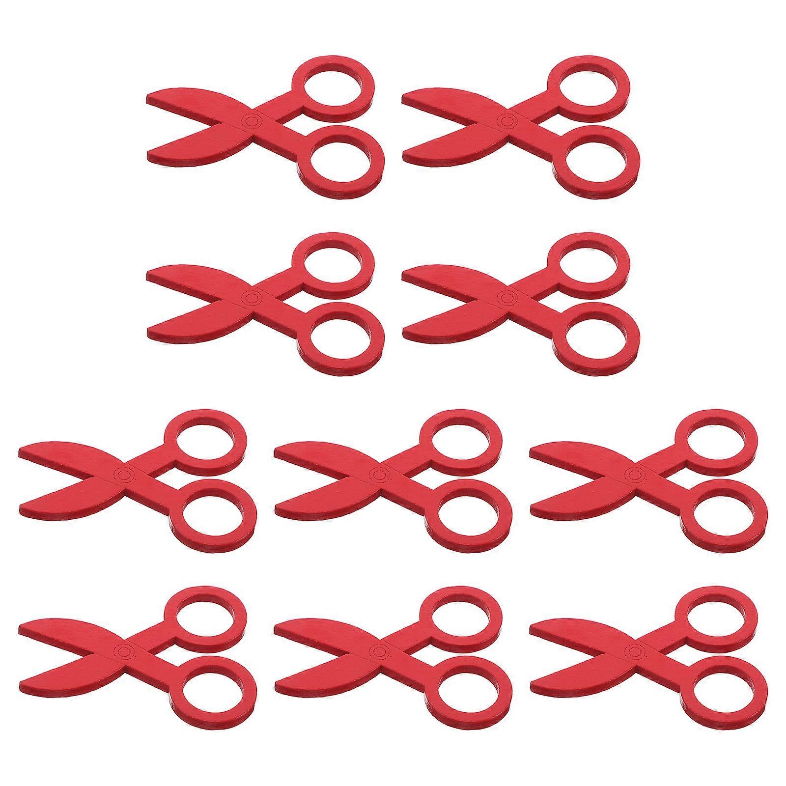 Child Safe Scissors Toy Designed For Hand Eye Coordination Training Suitable For Preschool Children 20 Pcs With Scissor Shape
