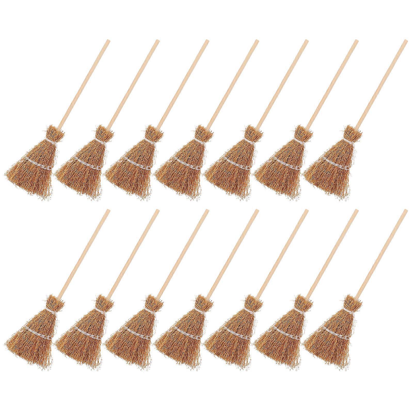Doll House Brooms Miniature Models Cleaning Tool Accessories 60Pcs Pack