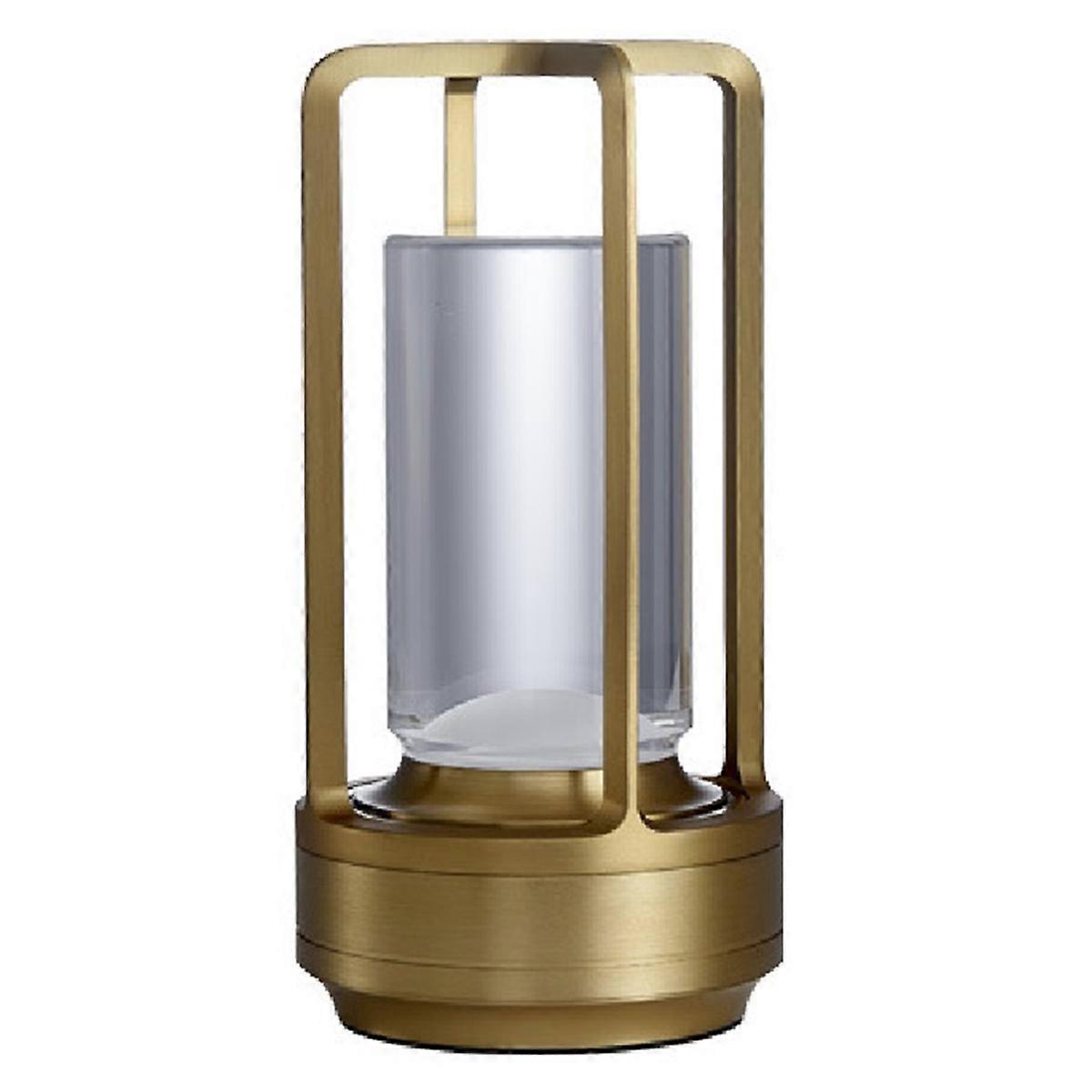 Lampe de table LED rechargeable tactile, veilleuse, lampe de chevet C