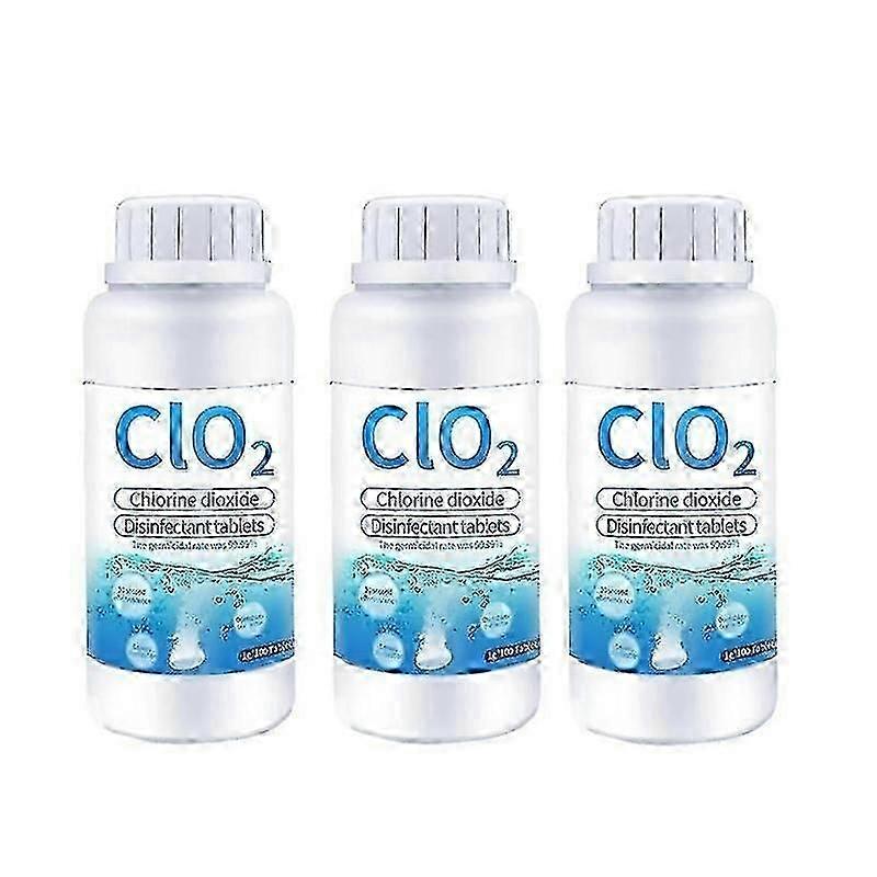 Terveellinen klooridioksidiporetabletti Clo2 antibakteerinen desinfiointi