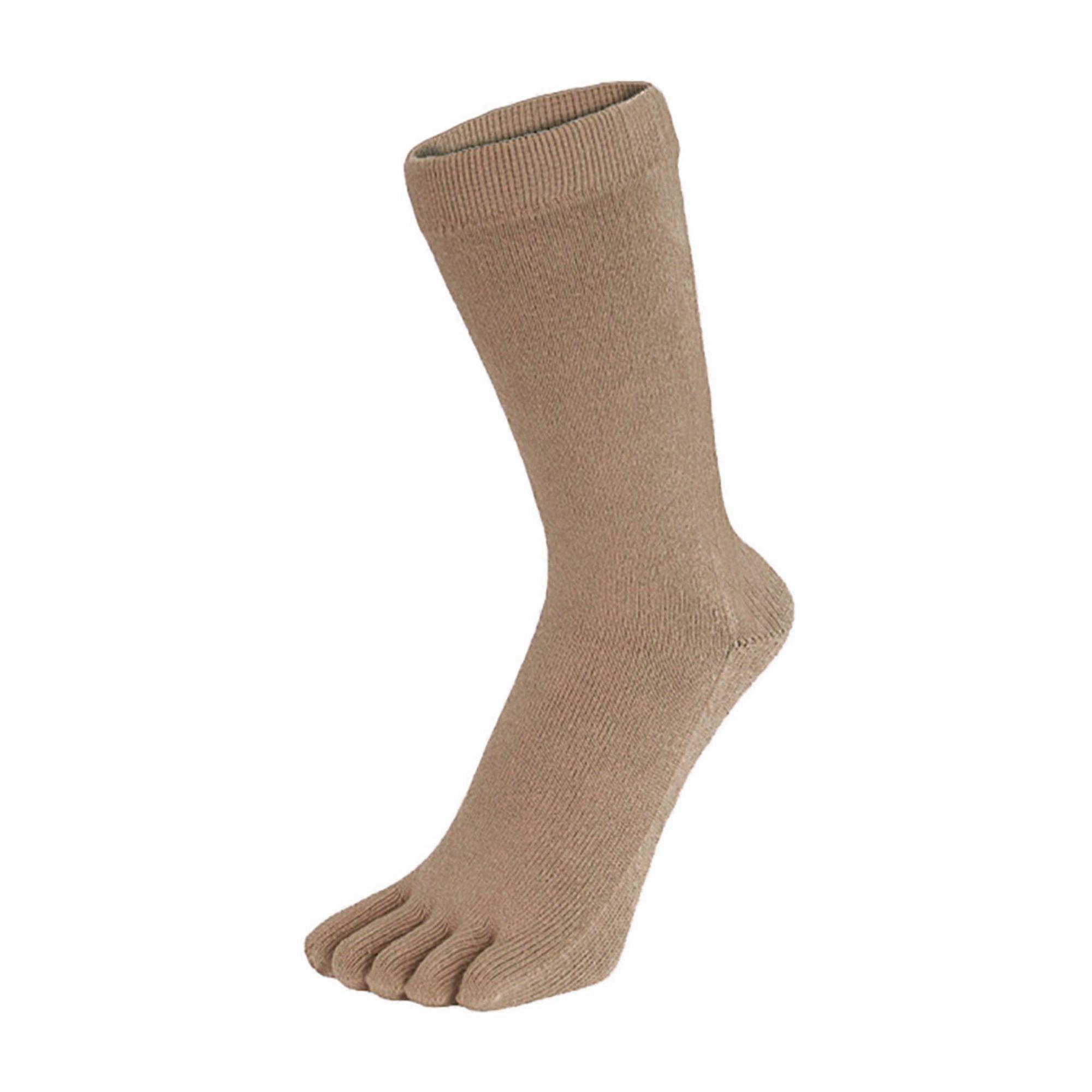 TOETOE - Mid Calf Moisture Wicking Unisex Toe Socks