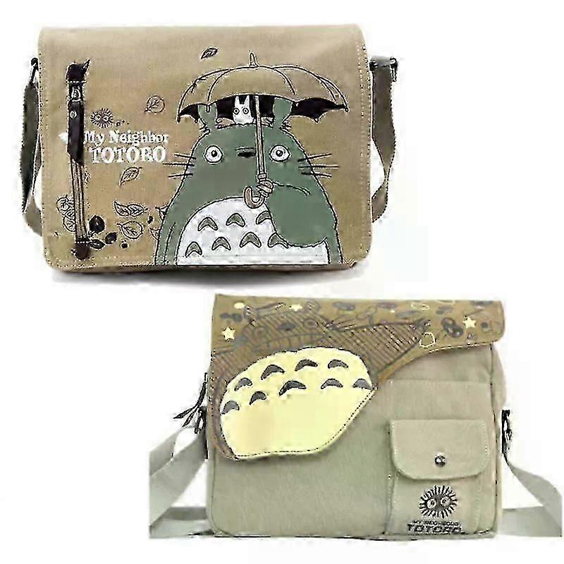 תיק שליח כתף של השכן שלי טוטורו תיק בית ספר לבנים ולבנות תיק פנאי מתנה.