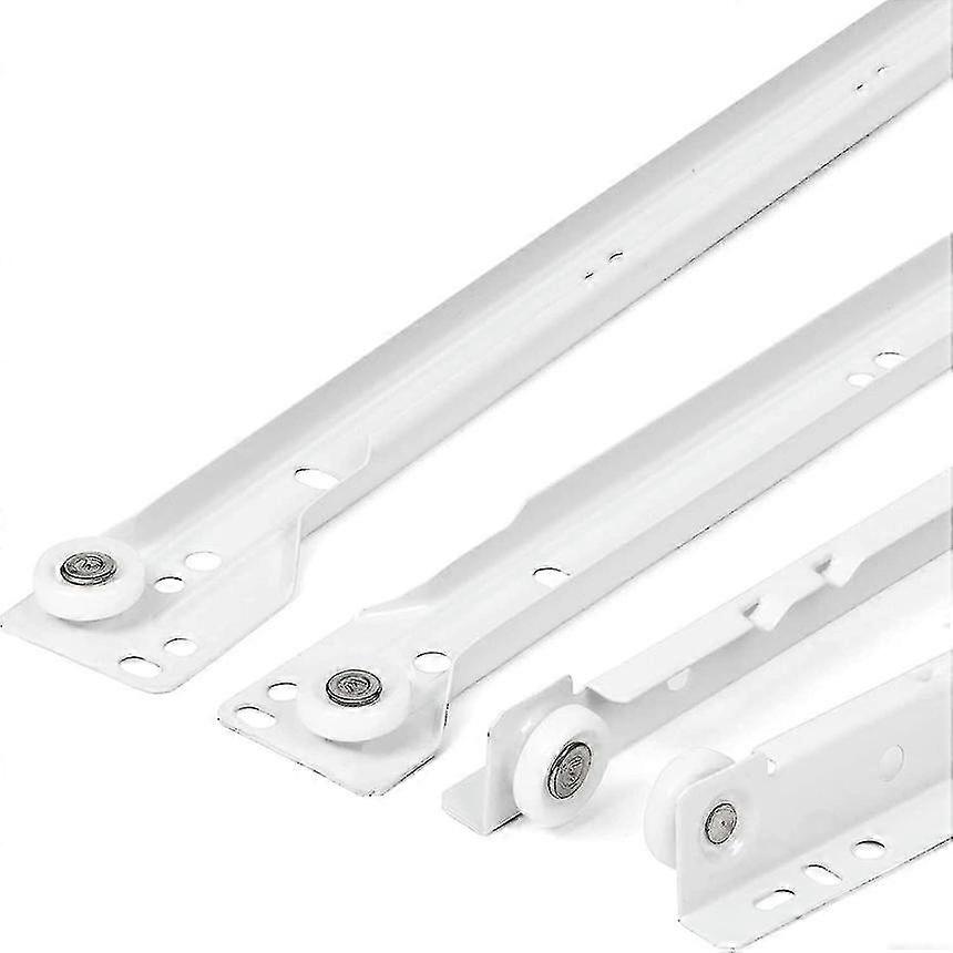 Drawer Slides 350mm Partial Extension 4-Pack Sliding Rails Kit