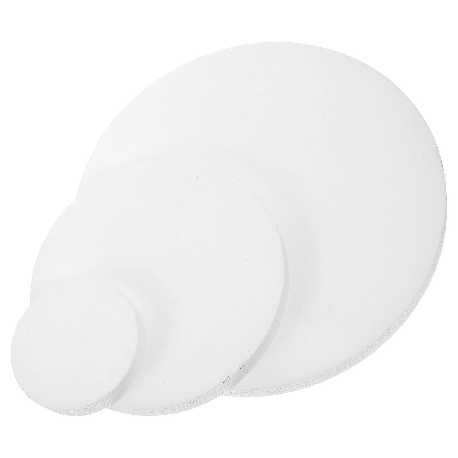 Reusable Foam Cake Base for DIY Use with 12Pcs Round Pieces