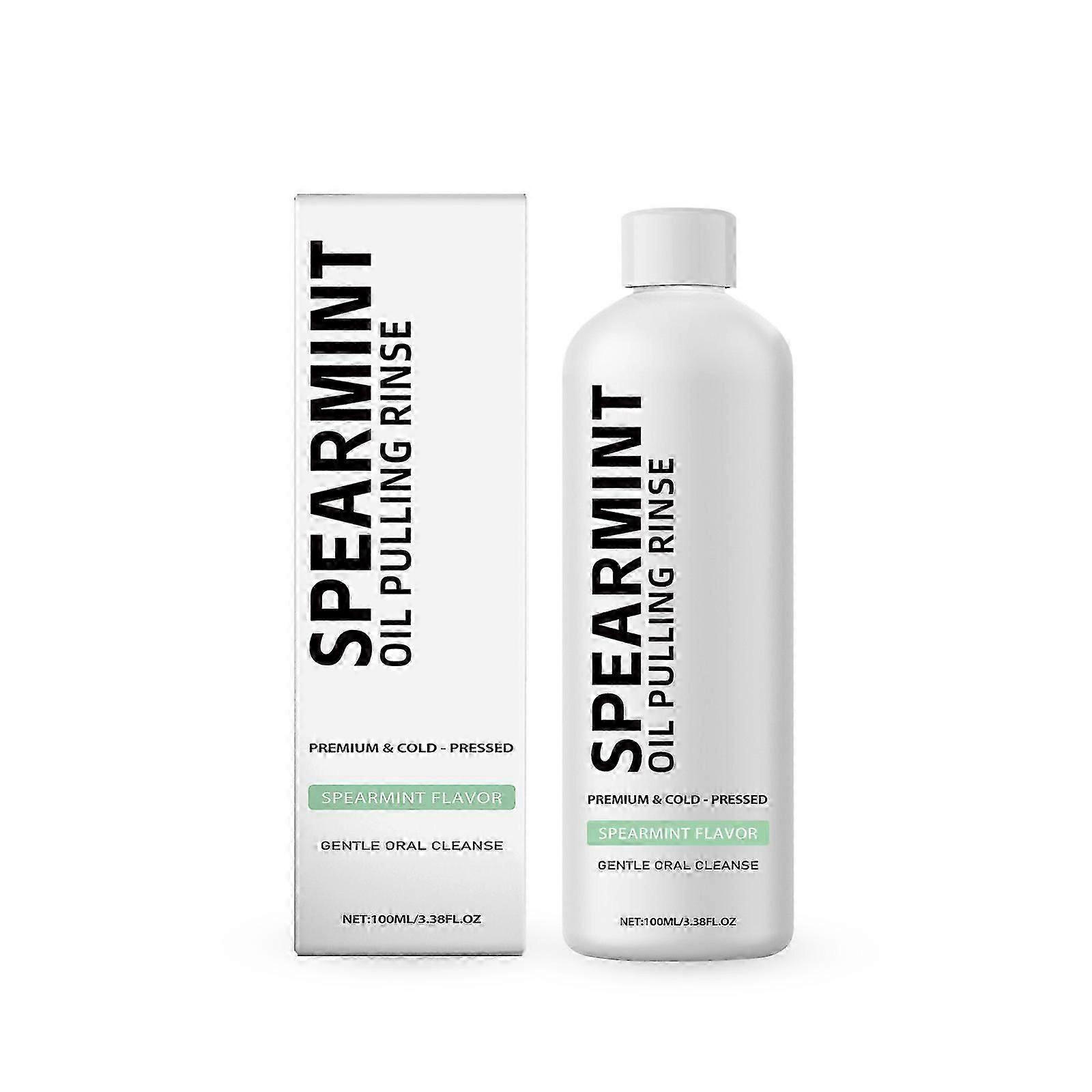Spearmint Freshens Breath, Leaves A Natural Fragrance, Gently Cleans Teeth. Portable For Home Commuting