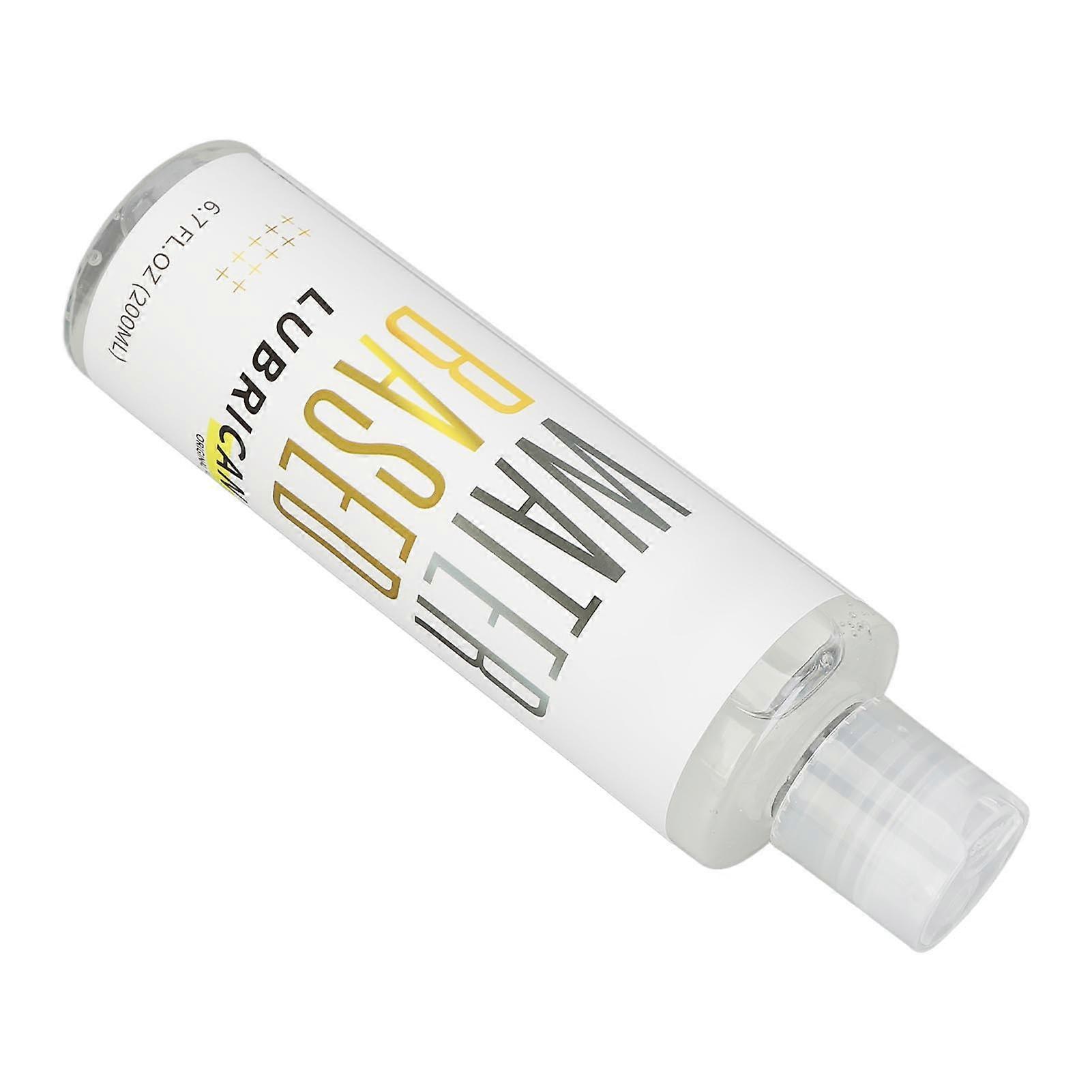 Water Based Personal Lubricant 200ml Safe Washable Condom Friendly