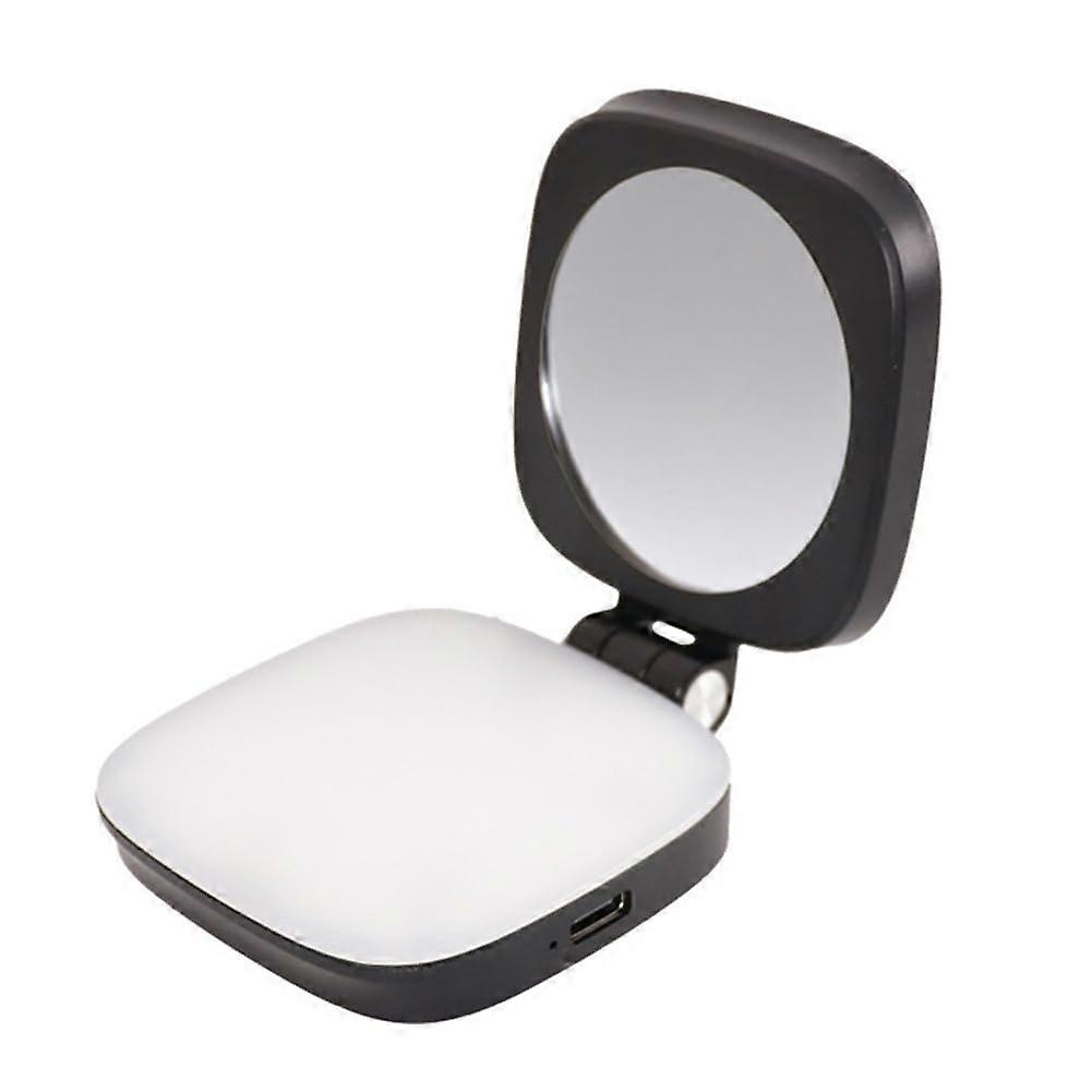 Video Photography LED Ring Light With Mirror, Rechargeable Portable Magnetic Selfie Ring Light For Smartphones/Tablets