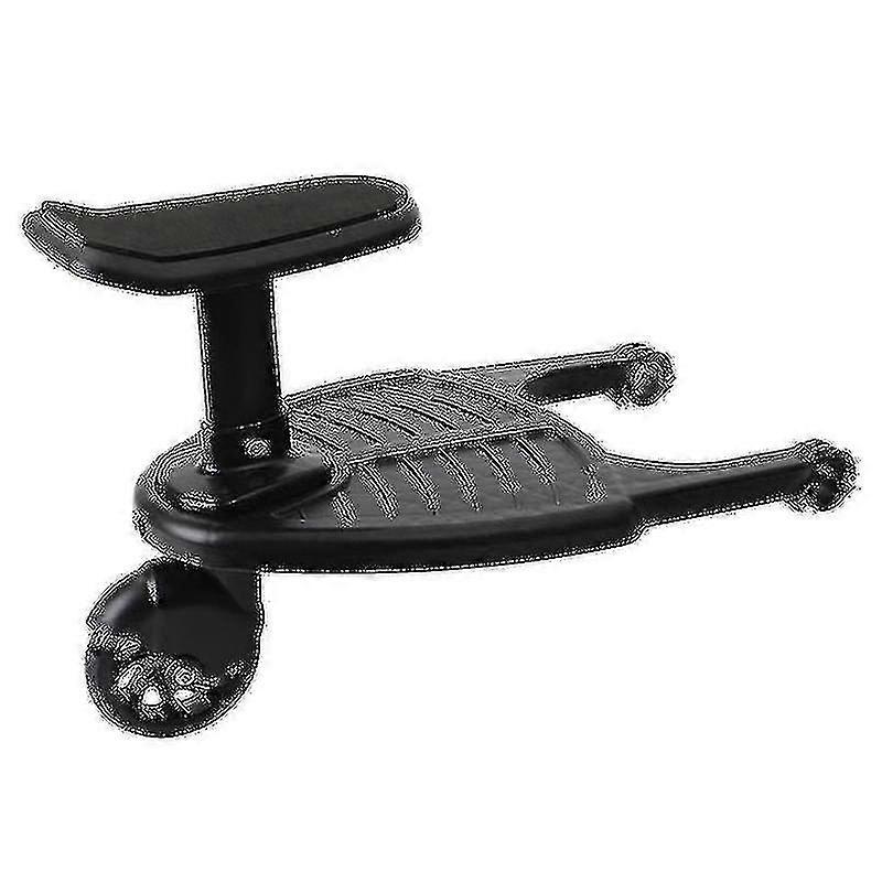 25-26 Universal 2in1 Stroller Ride Board With Detachable Seat Second Child Artifact Child Rider Stroller Attachment With Saddle Seat