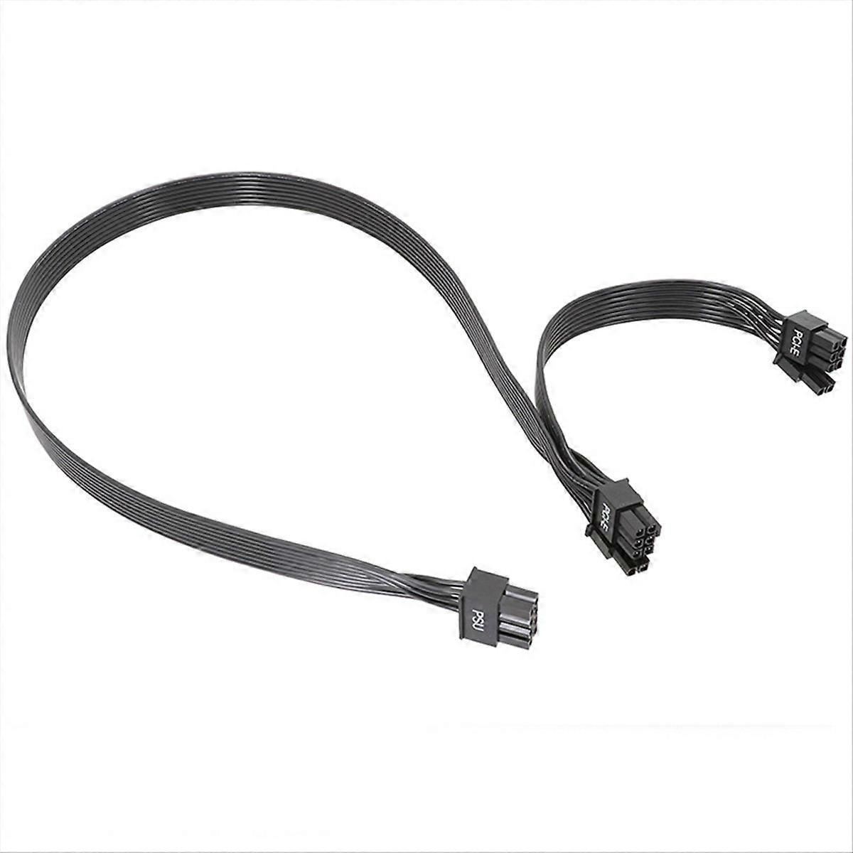 8 Pin PSU to Dual 6+2 Pin PCIE Power Cable for , GPU Cable
