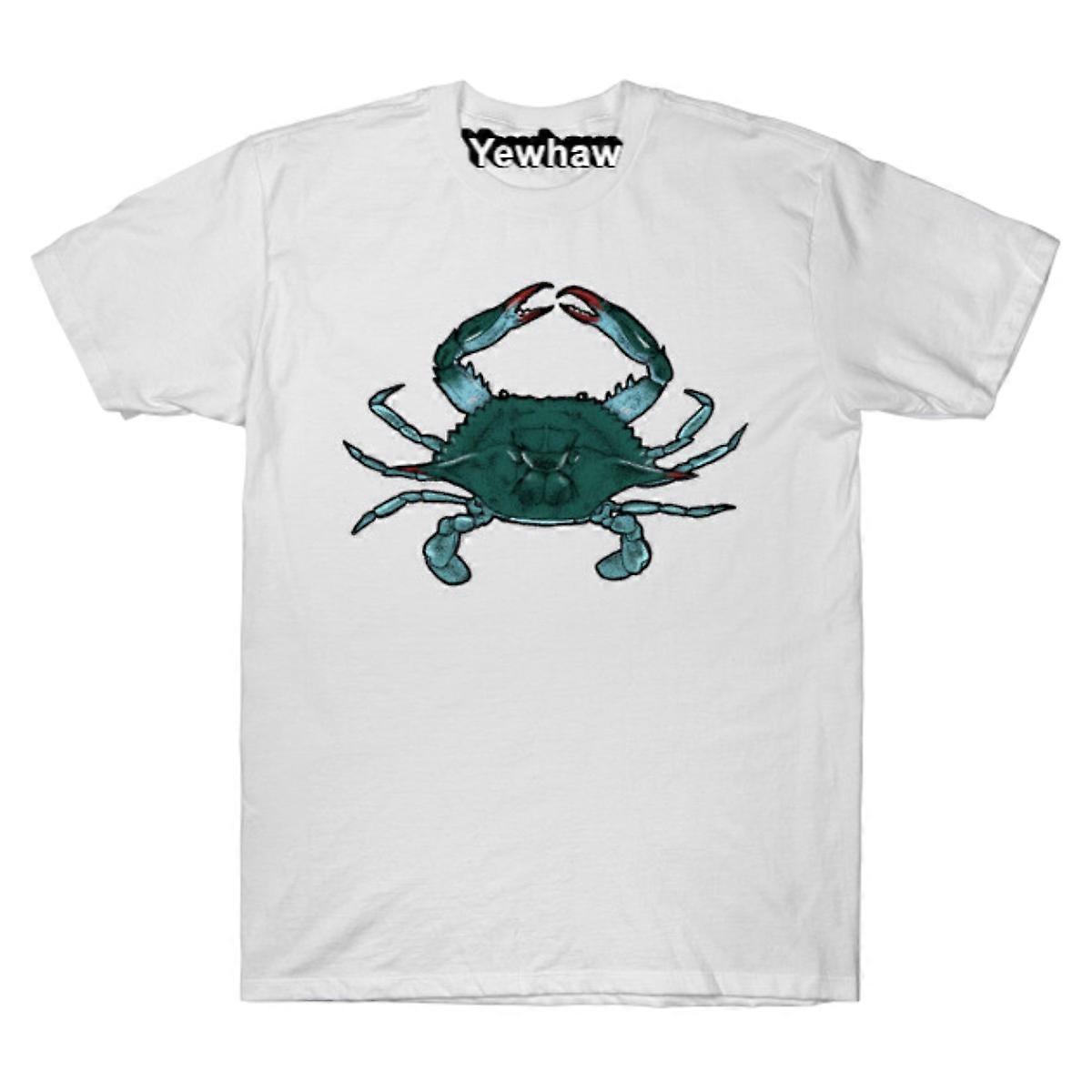 Blå Krabbe T-shirt