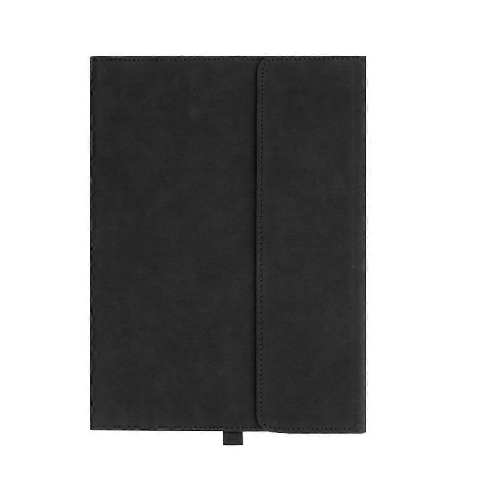 Capa flip de couro PU para tablet Surface Pro 9/10/11 com suporte para Microsoft Surface Pro 11 10 9, preta