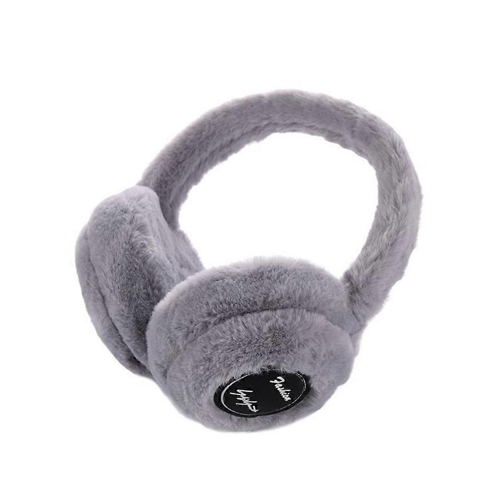 Winter Ear Warm Headphone Wireless Bluetooth 5.0 Grey