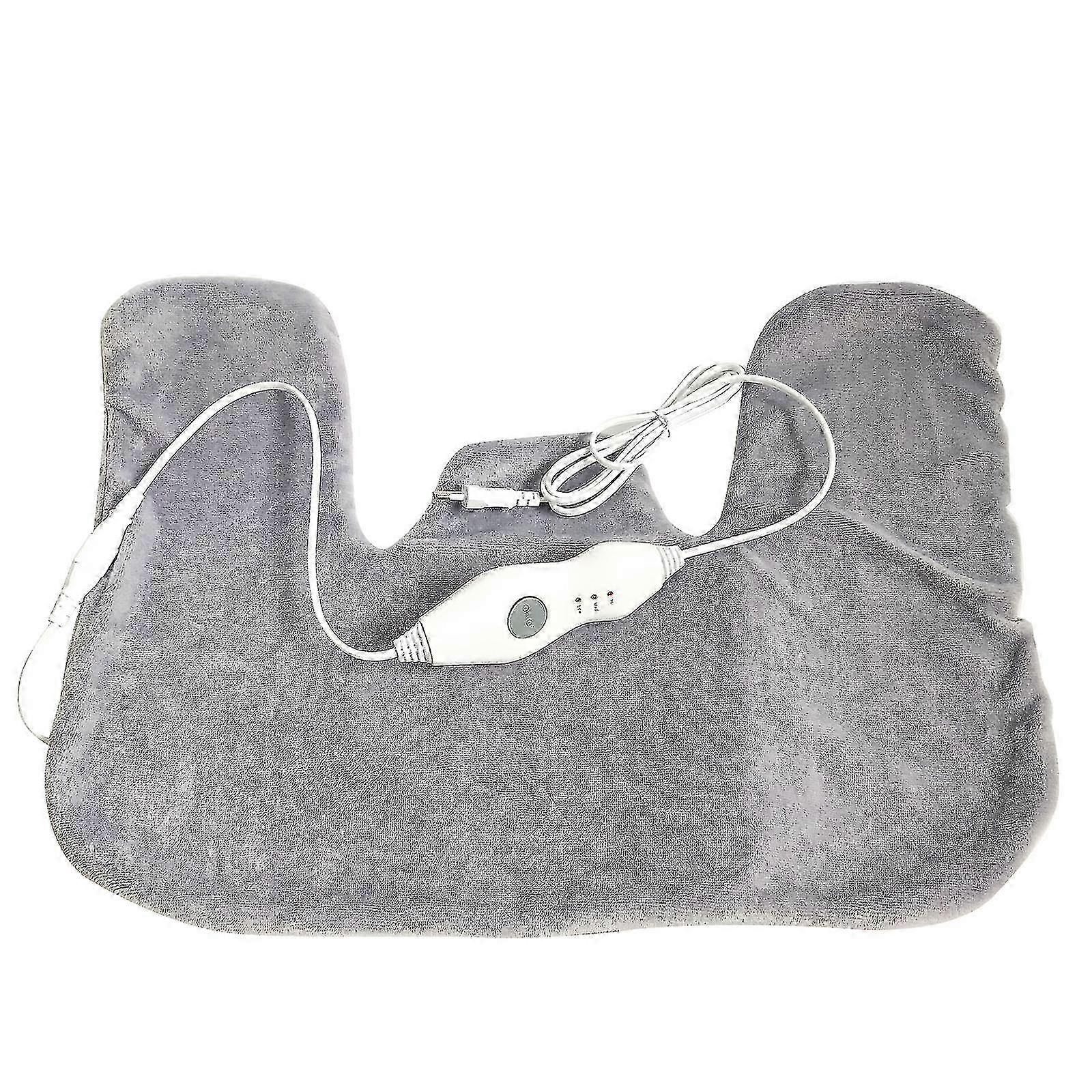 Neck Heating Pad with Adjustable Warmth - Shoulder Pain Relief Wrap