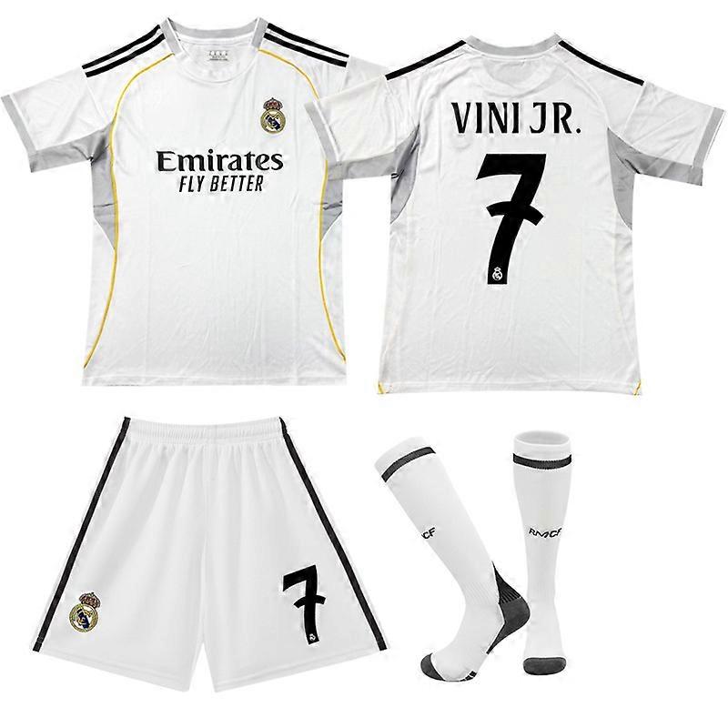 Vêtements de football pour enfants adultes de 25 à 26 ans - maillot - taille 7 avec chaussettes