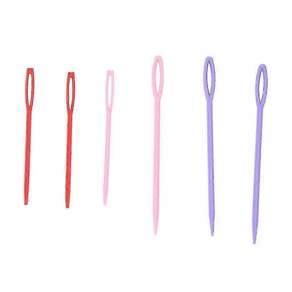 25-26 Good plastic stuff thread 6 needle Sewing 2 sizes Braiding Tools