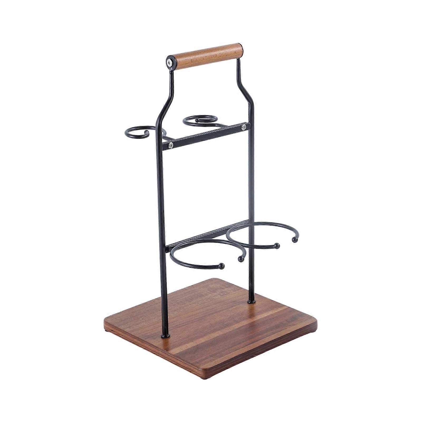Hanging Wine Cabinet Display Stand Desktop Goblet Drying Rack Simple High Foot Glass Rack Organizers for Storage Multicolor