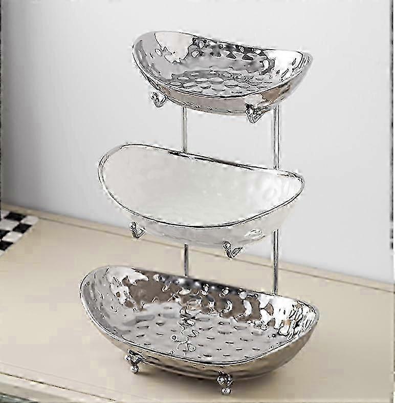 Elegant 3-Tier Serving Bowls for Parties and Set Kitchenware - Ideal for Servings