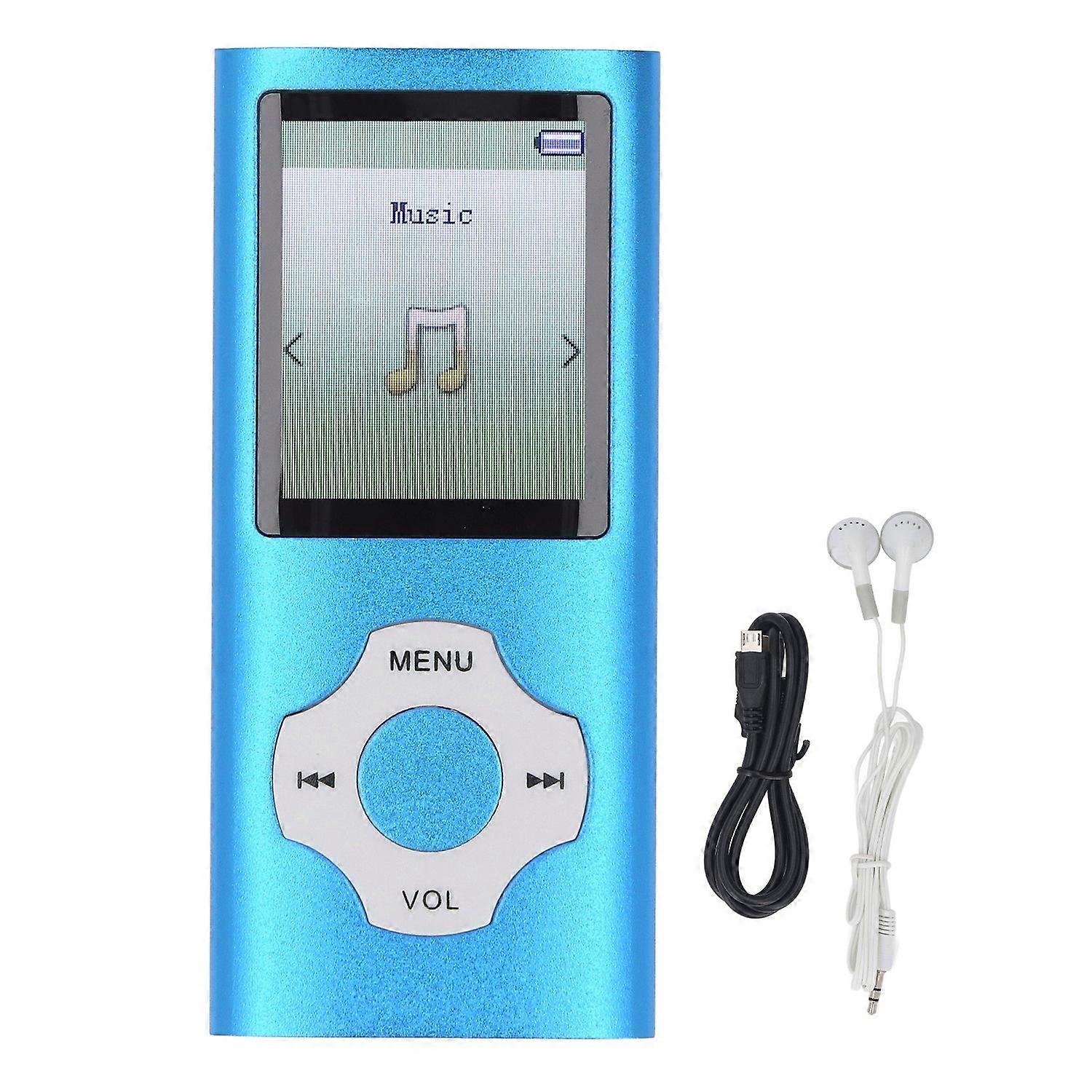 MP3 MP4 Player HiFi Sound 1.8in Color Screen 128GB Expandable Portable Video Music Player with Elect