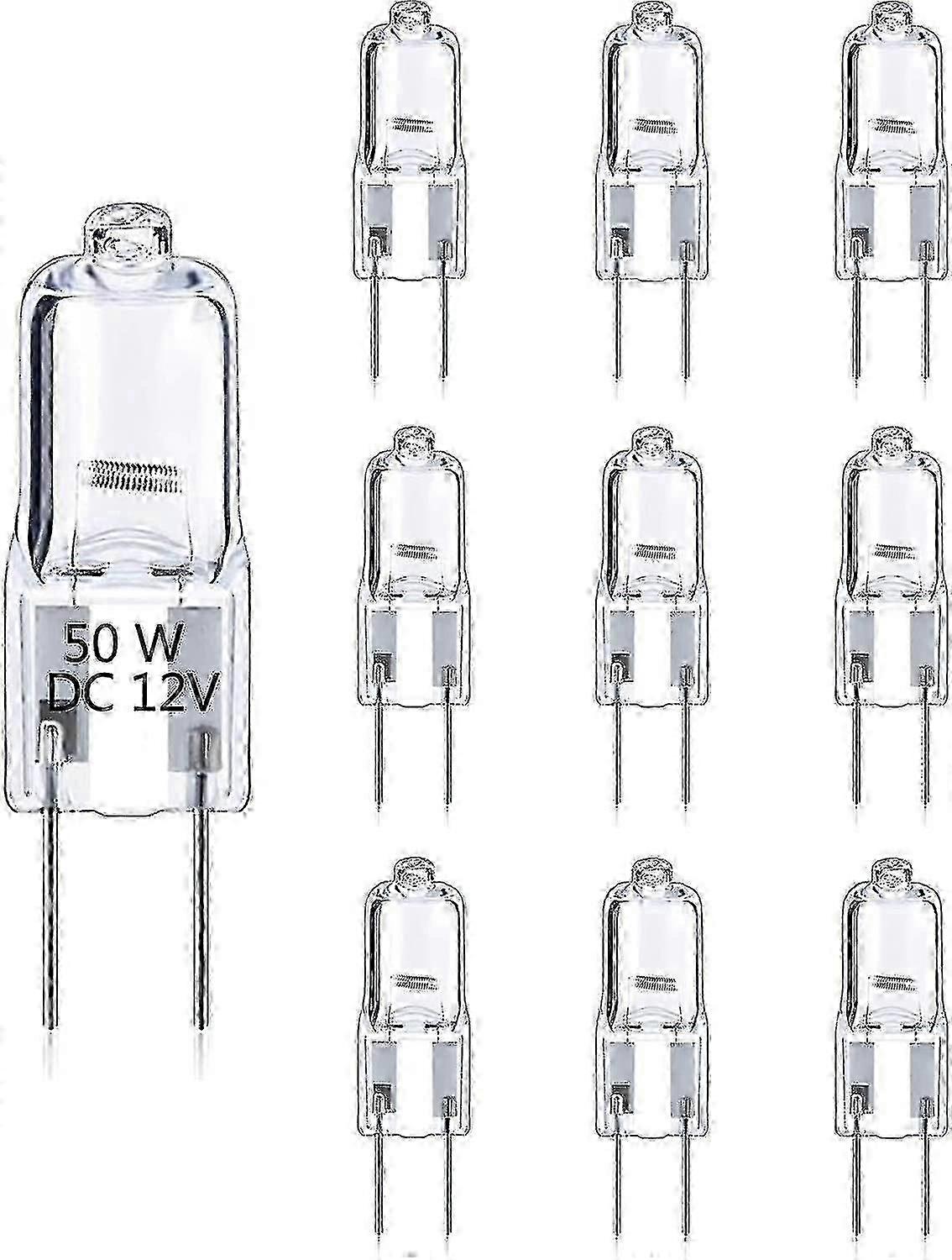 50W 12V G6.35 dimmable halogen bulbs warm white 2700K