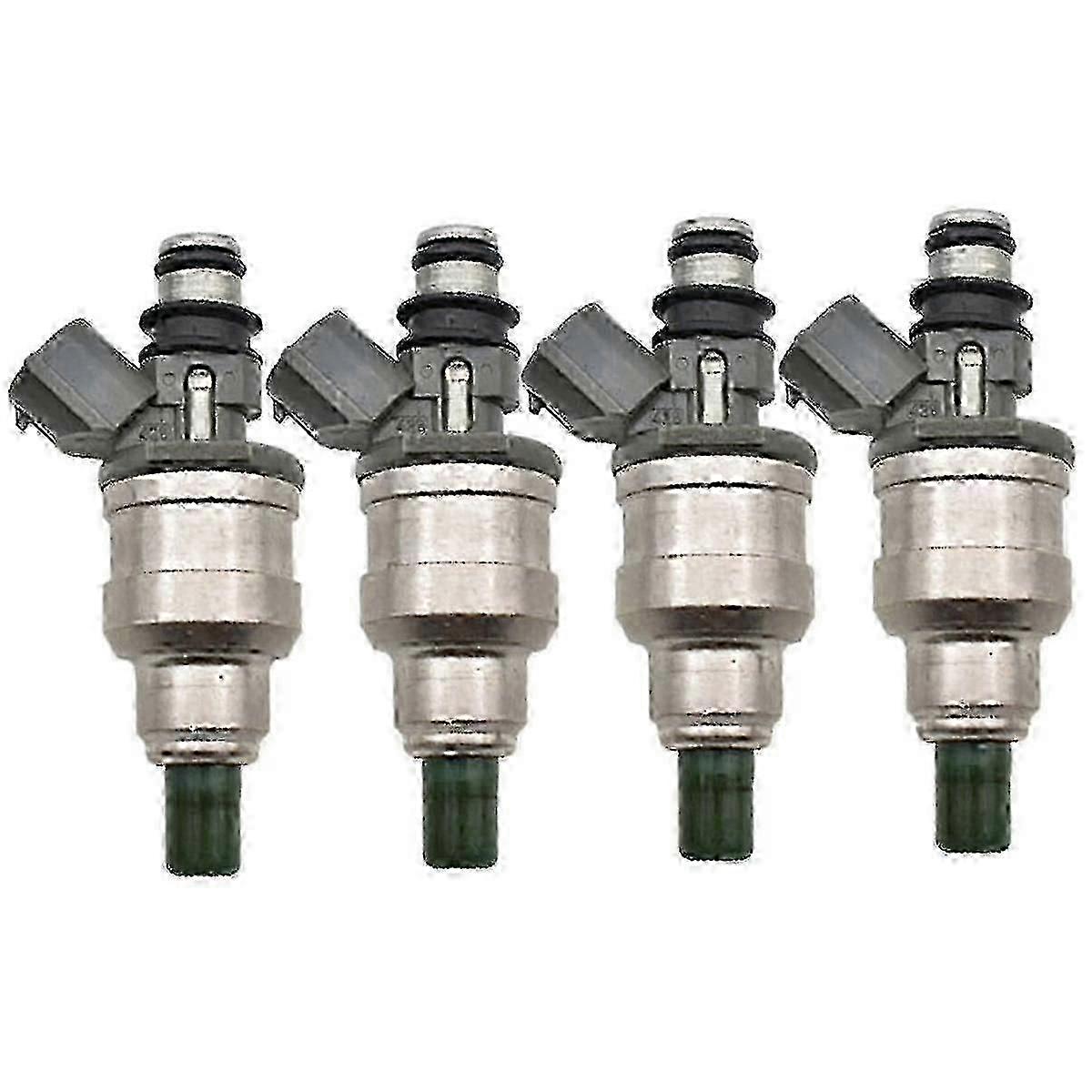 4pcs Fuel Injectors for 1.6L & 1.8L 4-Cylinder Engines - Part Number 195500-2040_yyc