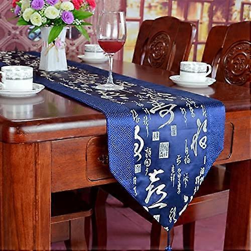 Table Runner Solid Color Classical Concise US Style Long Strip Dining TV Shoe Table Cover
