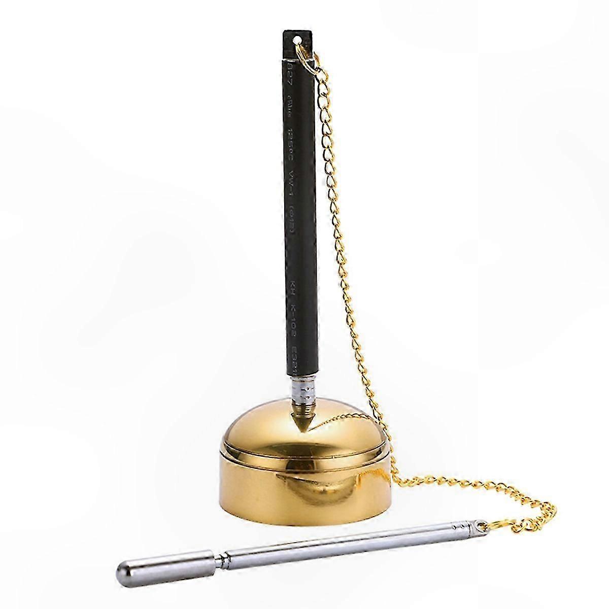 Brass Meditation Bowl with Chime Sound for Yoga and Mindfulness Practices Handcrafted Tibetan Style Instrument