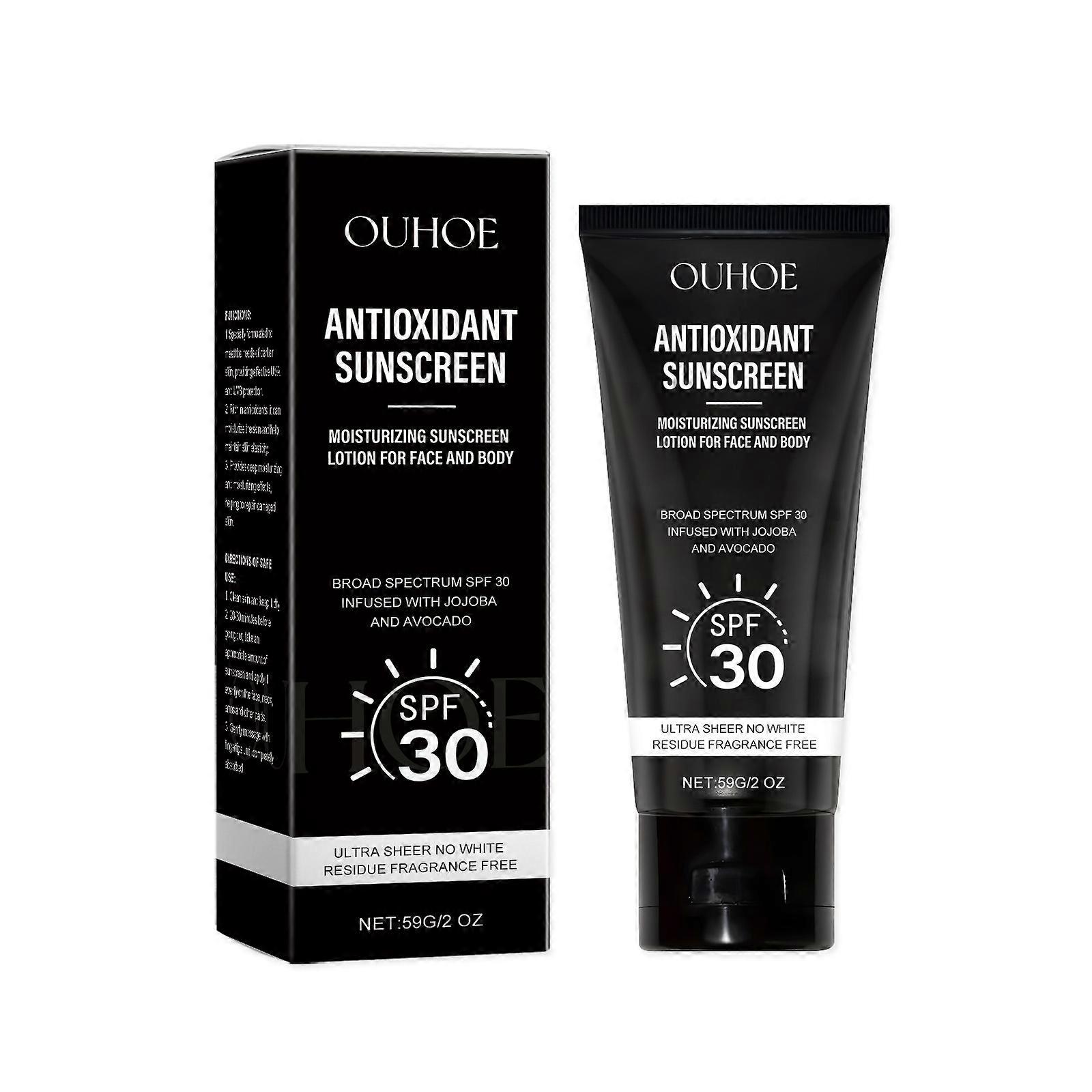 Ouhoe Facial And Body Protection Cream Is A Lightweight Formula With Dual Protection, Moisturizing And Hydrating Properties. It Is A Summer Outdoor Pr