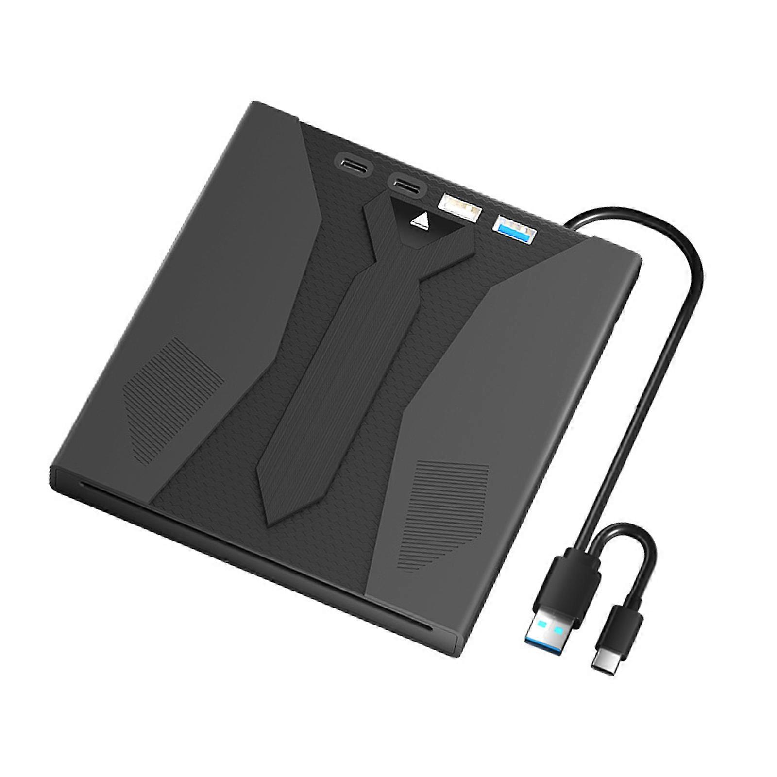 Universal External Dvds Drive External Opticals Drive with Plug and Play for Modern Devices Portable Design for Laptop PC Multicolor