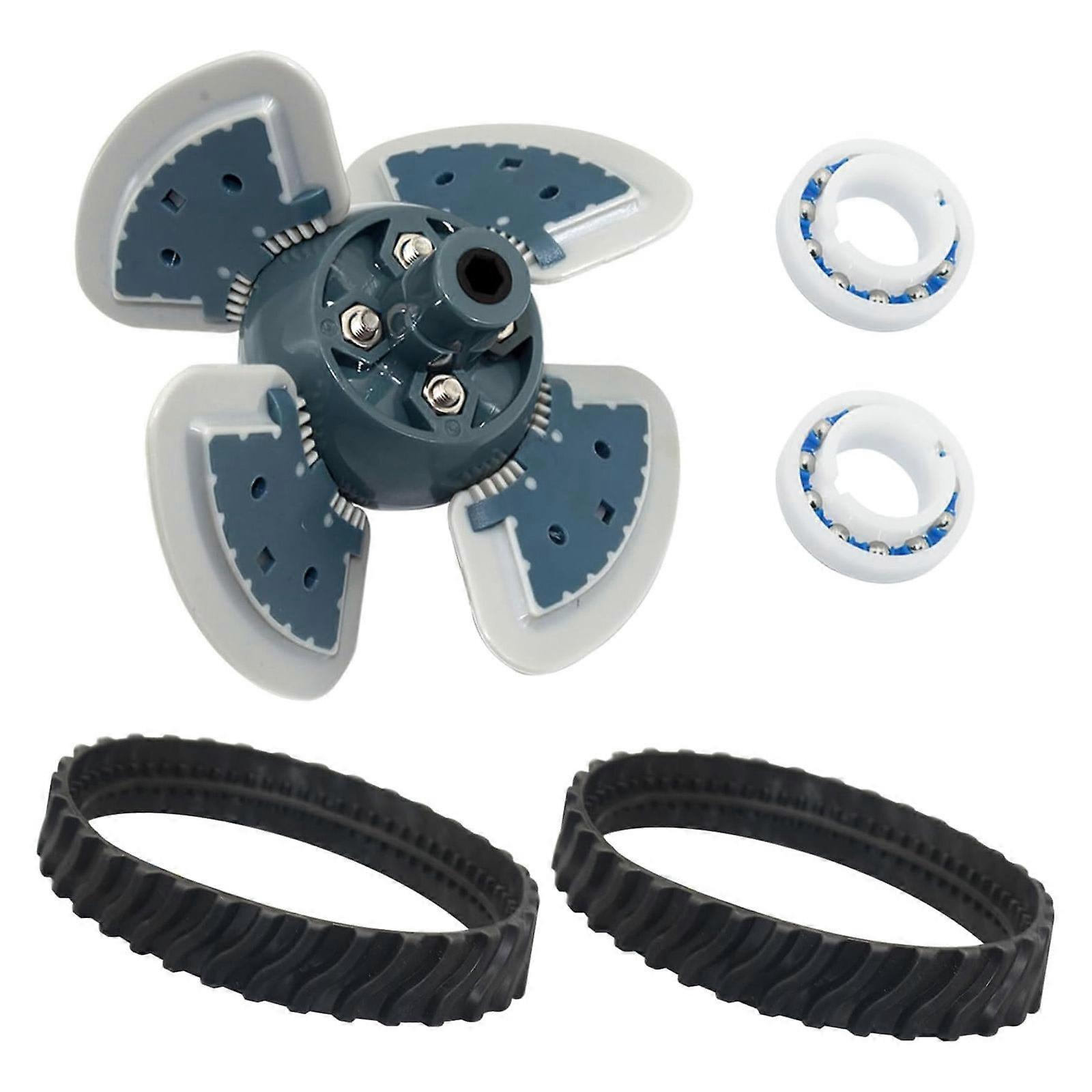 Replacement Engine Assembly with Bearing Belt Plastic Texture Perfect for MX6 MX8 Pool Suction Cleaners Includes Bearing Multicolor