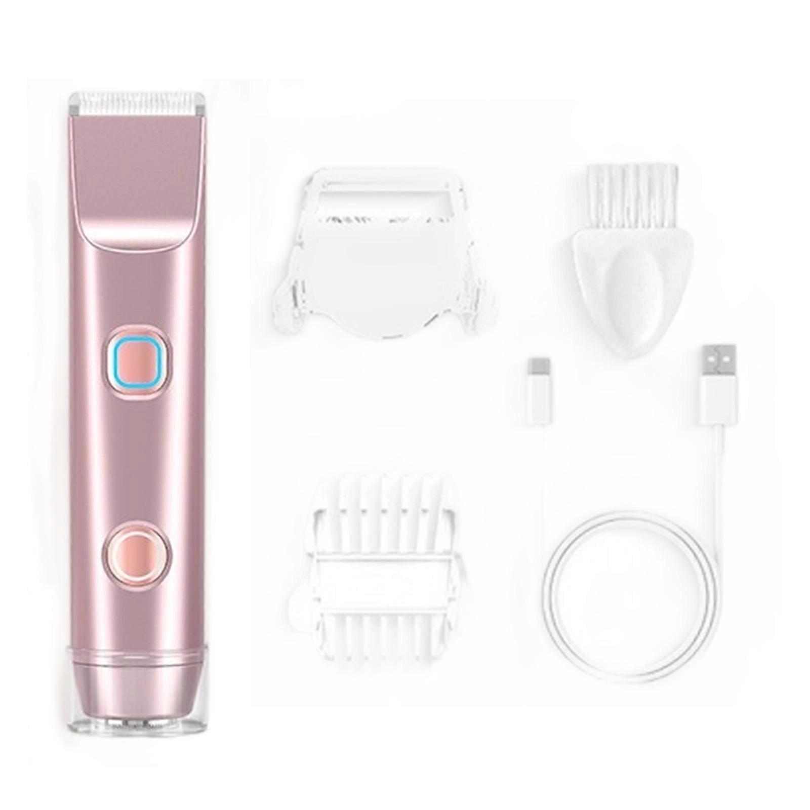 Cordless Personal Trimmers Double Edge Technology Fast Body Grooming System For Sensitives Zones ABS Material Travel Essential Multicolor