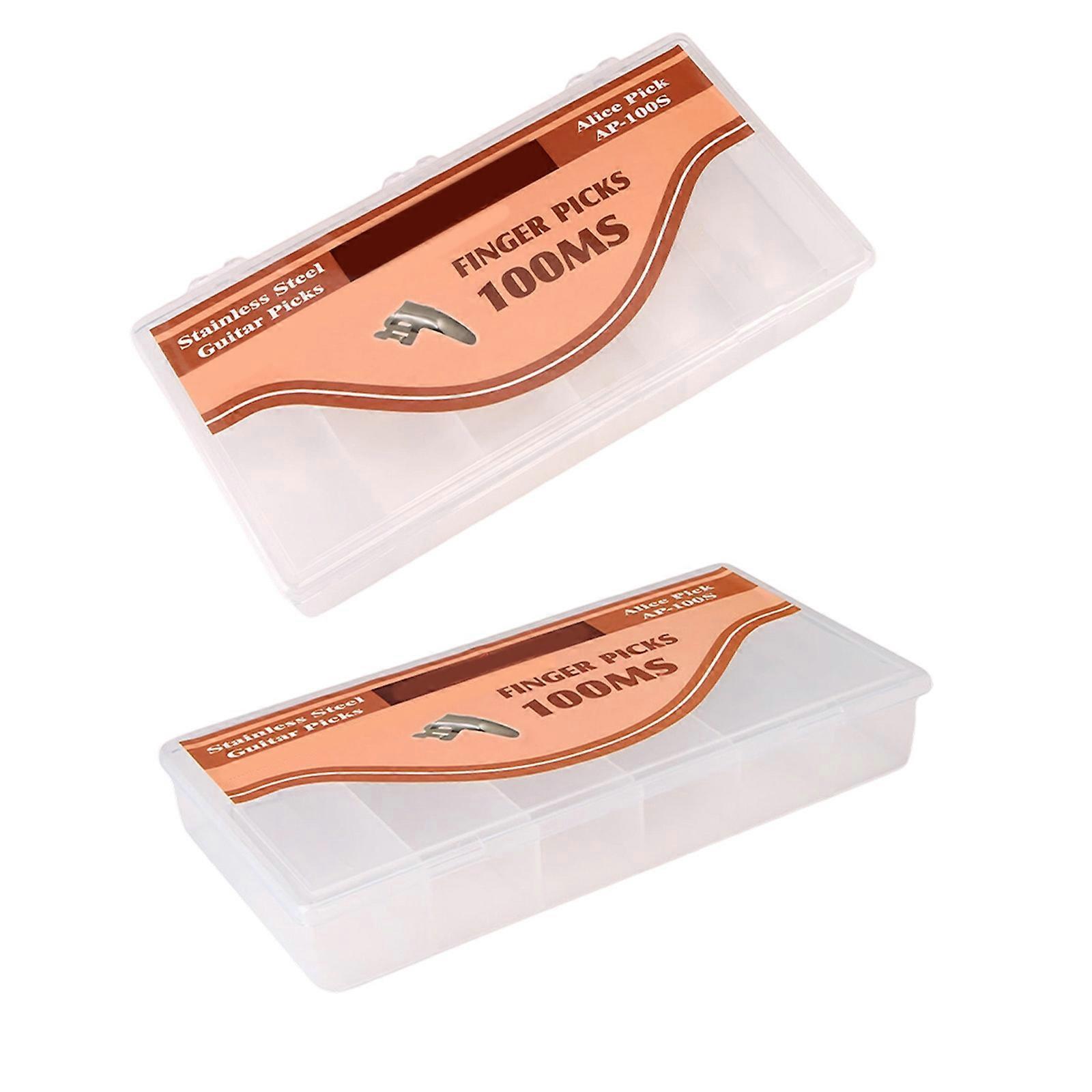 2 Part Permanent Rosin Guitar Pick Owner Protective Case With Secure Storage For Music Performances Multicolor