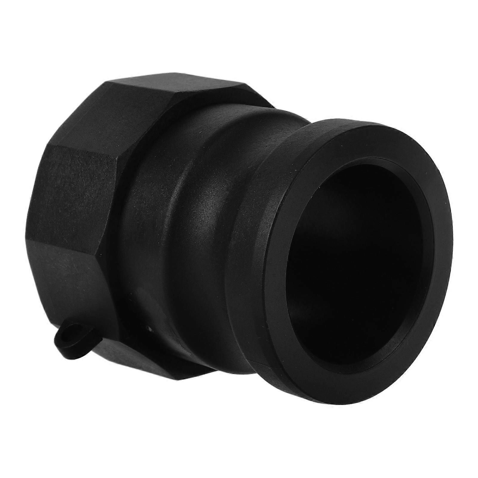 Camlock Fittings IBC Tank Connector Leak-free Connection Pipeline System Chemical Applications PP 3.1×3×2.8in 1Pack