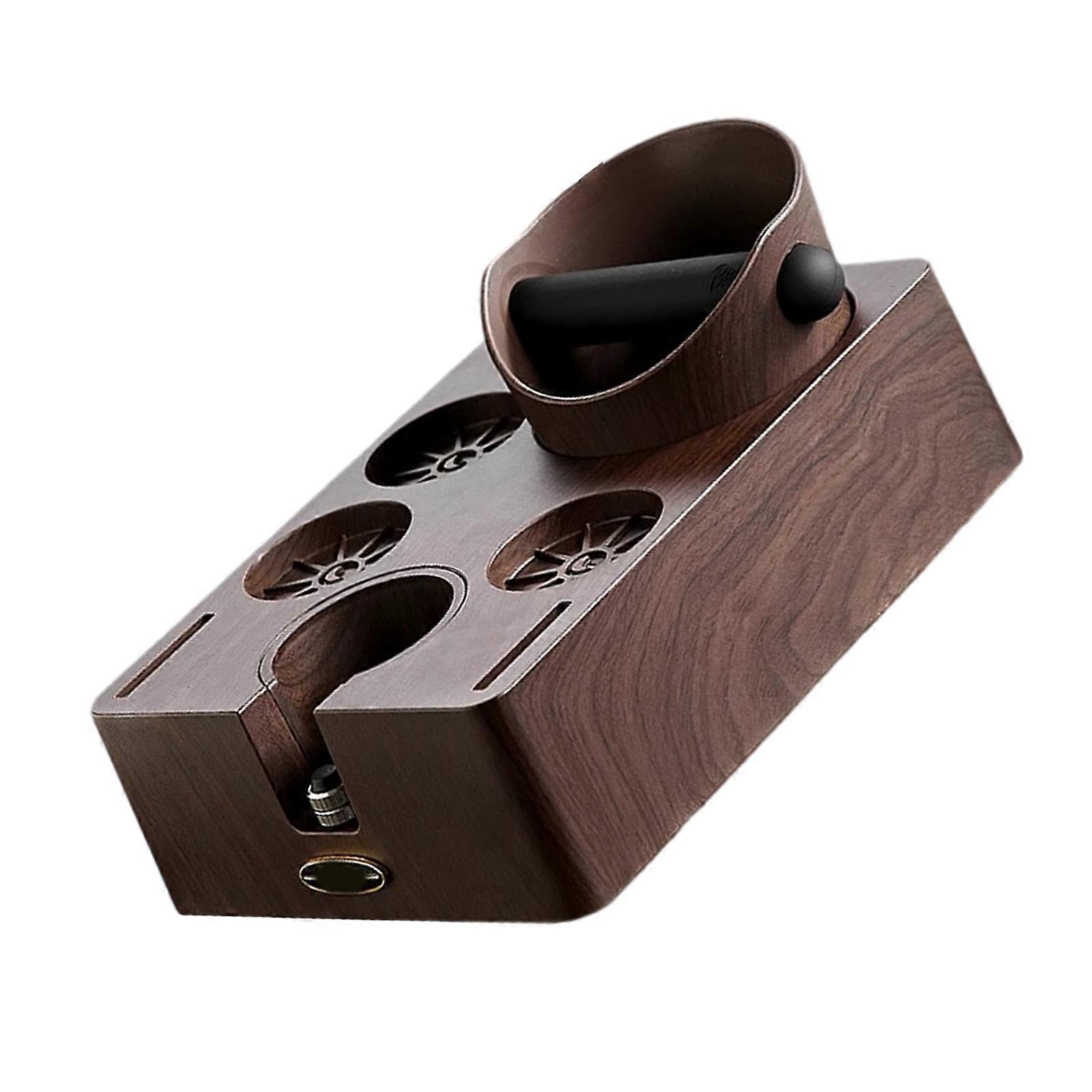 Coffee Essentials Coffee Tamper Storage Base ABS Texture Multifunctional Coffee Waste Bin Suitable for Optimal Brewing Multicolor