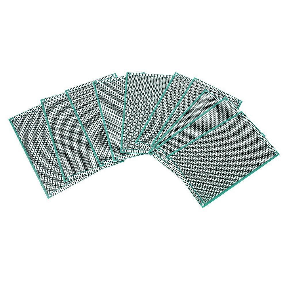 10pcs 9x15cm Double Side Prototype PCB Tinned Breadboard Circuit Board