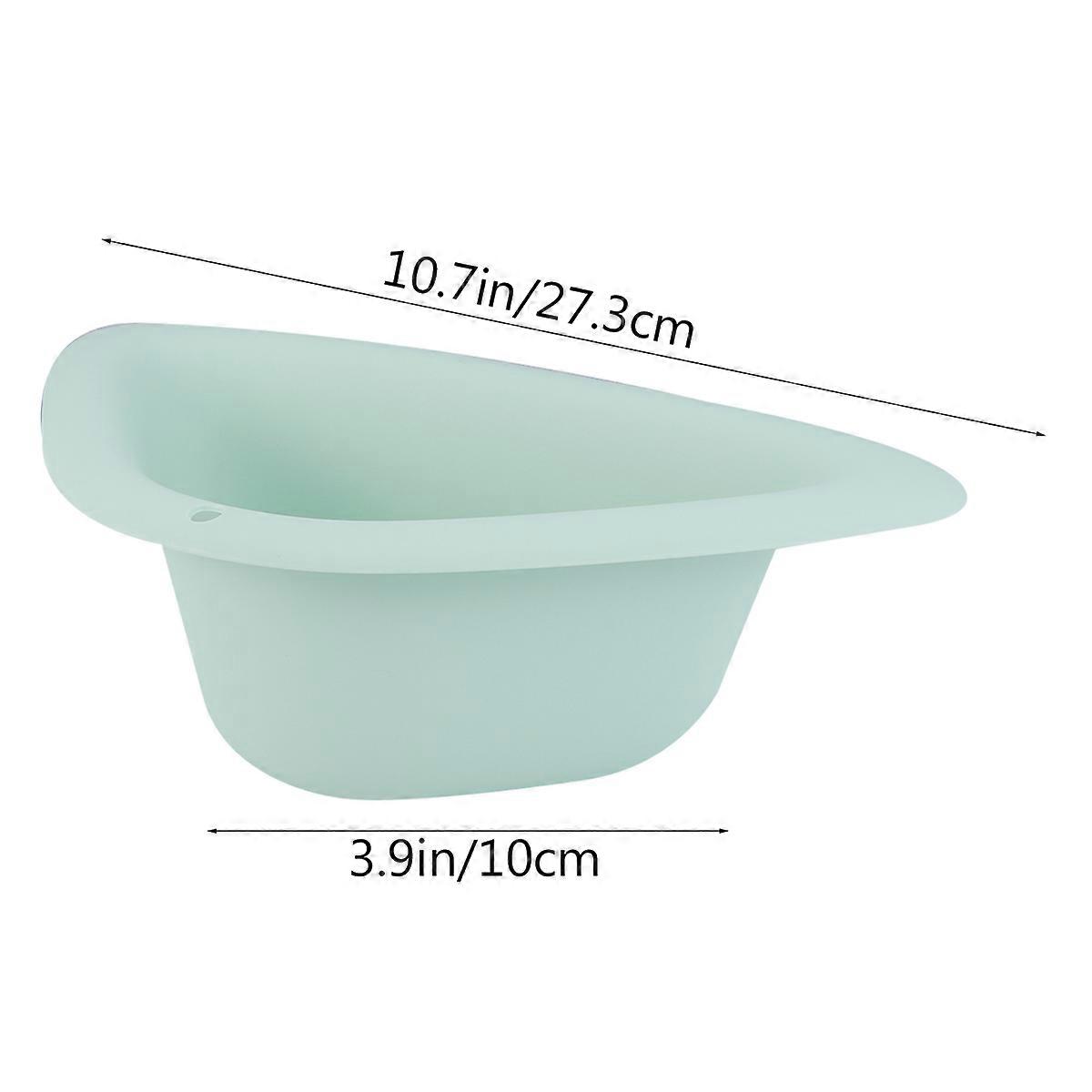 3pcs Multi - Functional Triangle Fruit Drain Water Basket  (Random Color)
