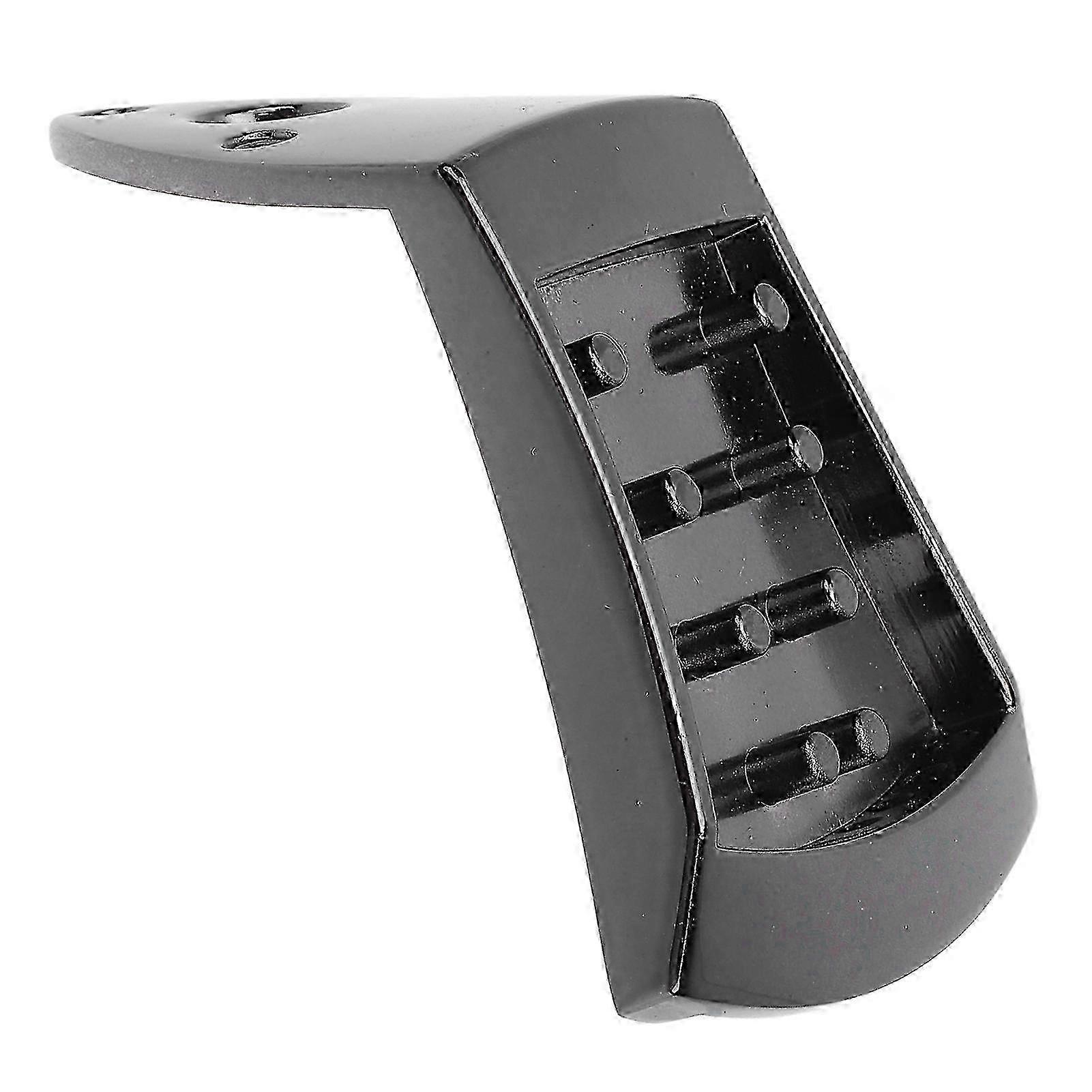 w Triangle Mandolin Tailpiece Black Metal Replacement for 8 String Arched Top with Screws