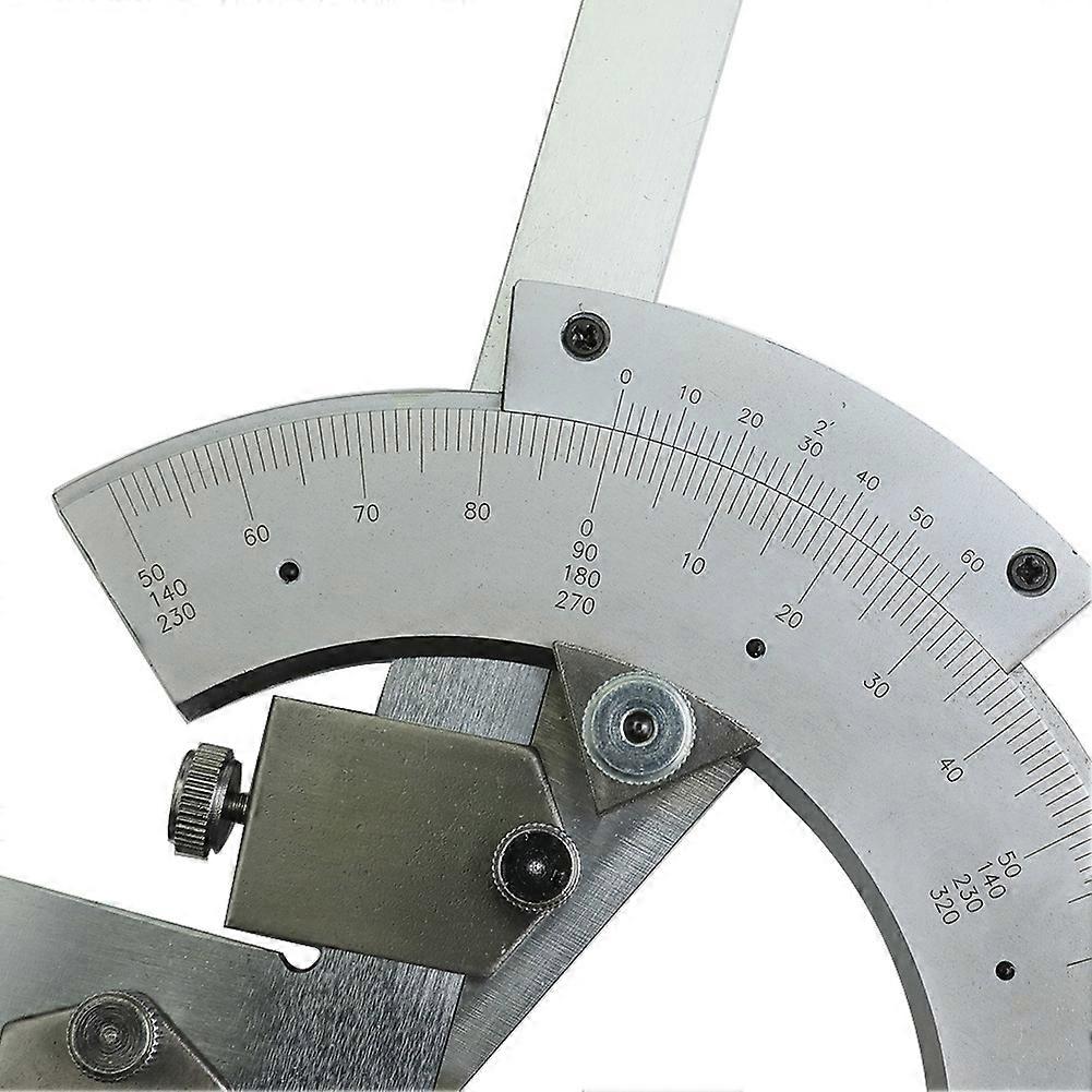 0-320 Degree Vernier Angle Ruler with Storage Box Protractor Woodworking Measuring Ruler