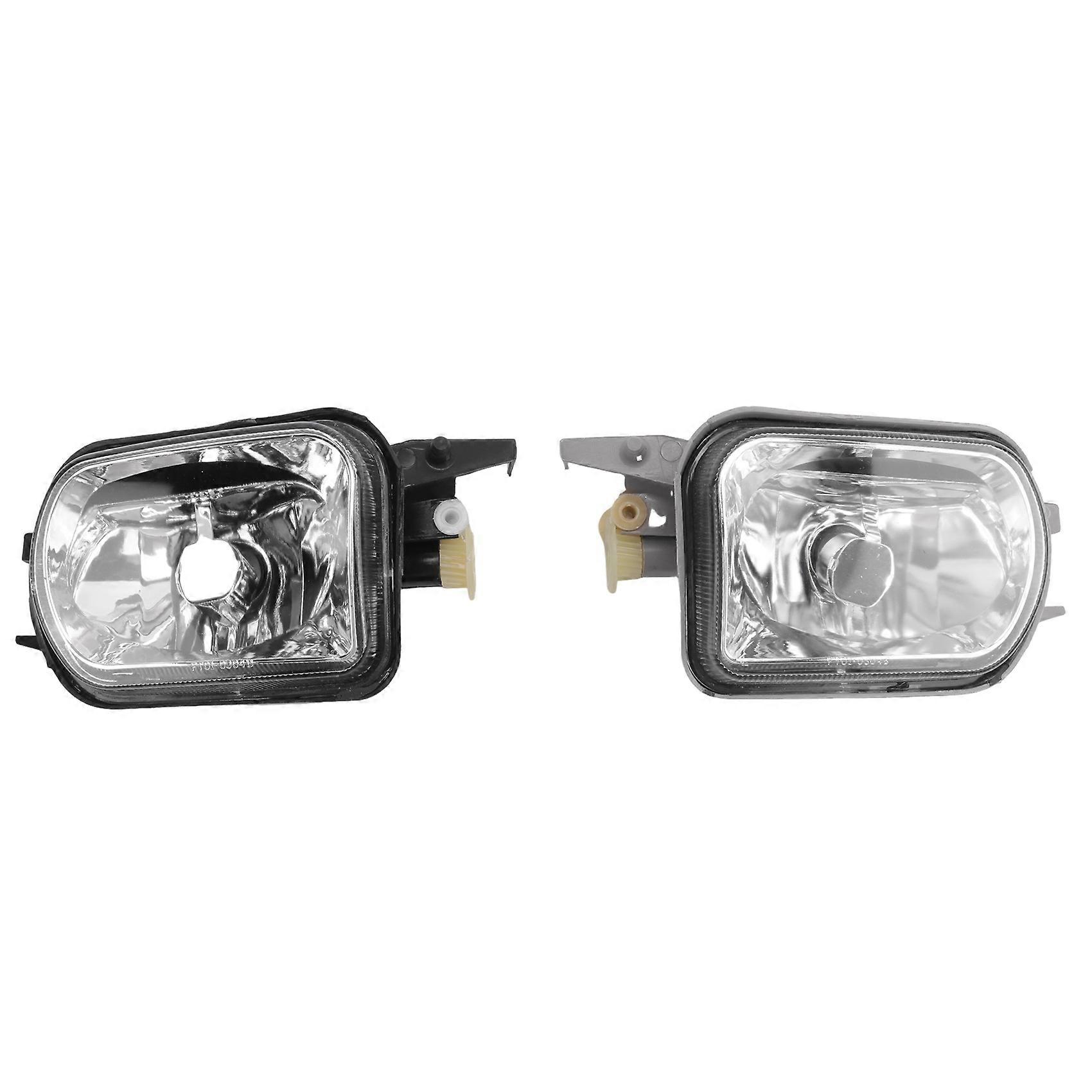 1Pair Car Front Bumper Fog Lights Lamp Foglight Without Bulb for Benz C-Class W203 2001-2007 2158200556 2158200656