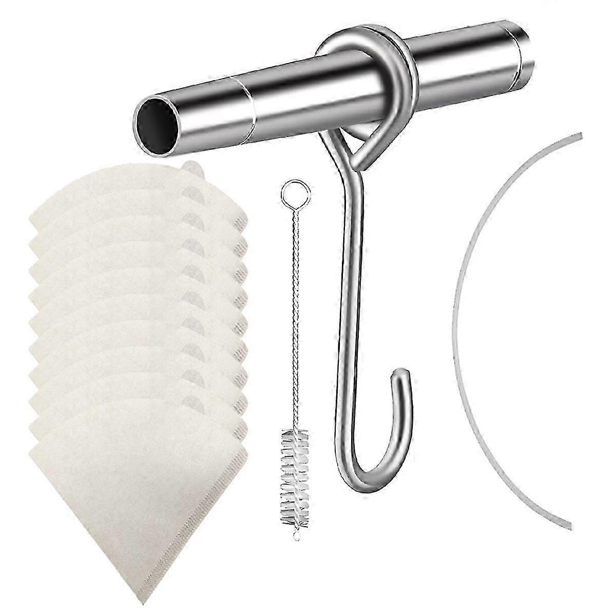 Maple Syrup Tapping Kit Maple Syrup Collector Stainless Steel Maple Faucet Tip Maple Syrup Synthetic Filter
