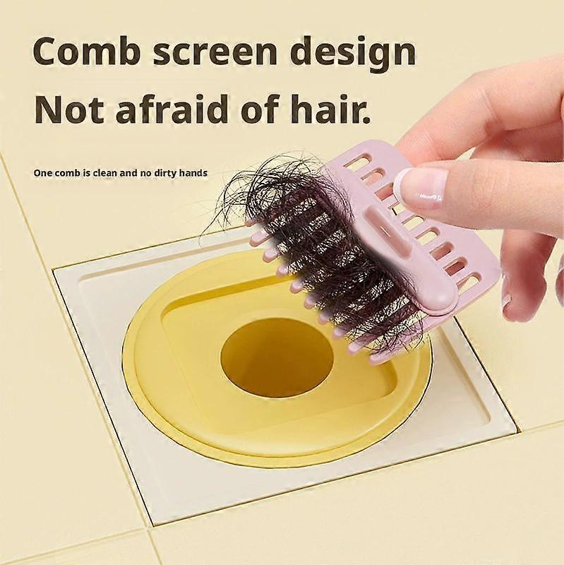 Ideal Gift Classic Elegant Floor User-friendly Core Long-lasting Drain Filter Option Odor-Proof Reliable Comb-Shaped