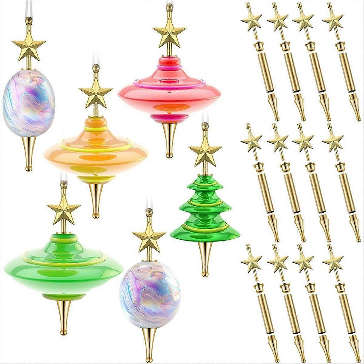 12 Set Christmas Tree Ornament Woodturning Project Kit