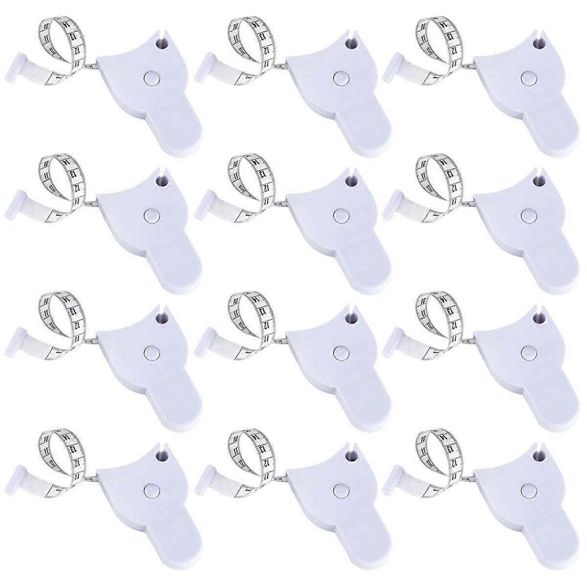 Body Measuring Tape Sewing Tailor Clothing Measuring Ruler Automatic Shrinking Soft Ruler