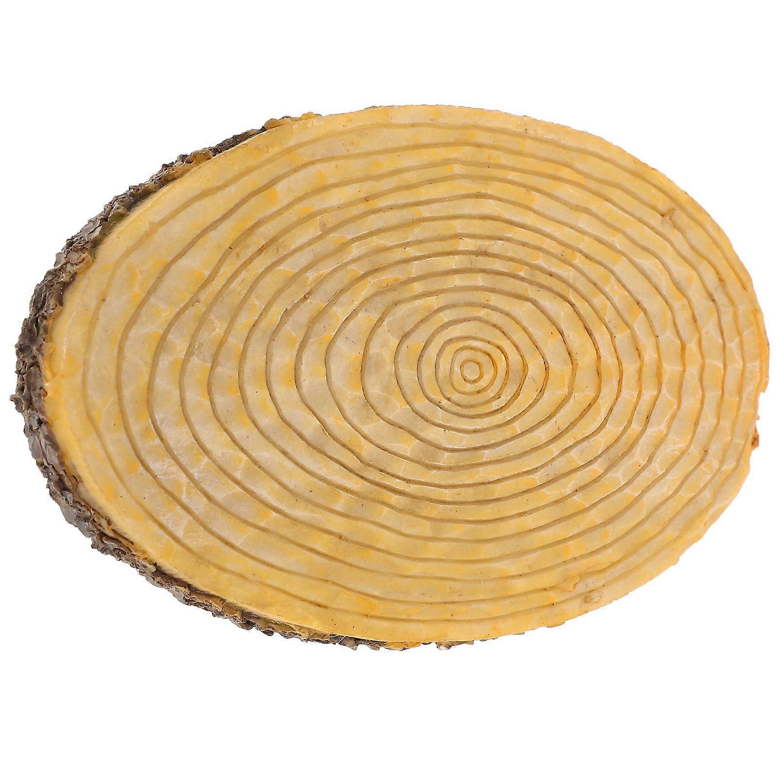 Handpainted Resin Display Stand Handcrafted Pedestal Stand for Decor