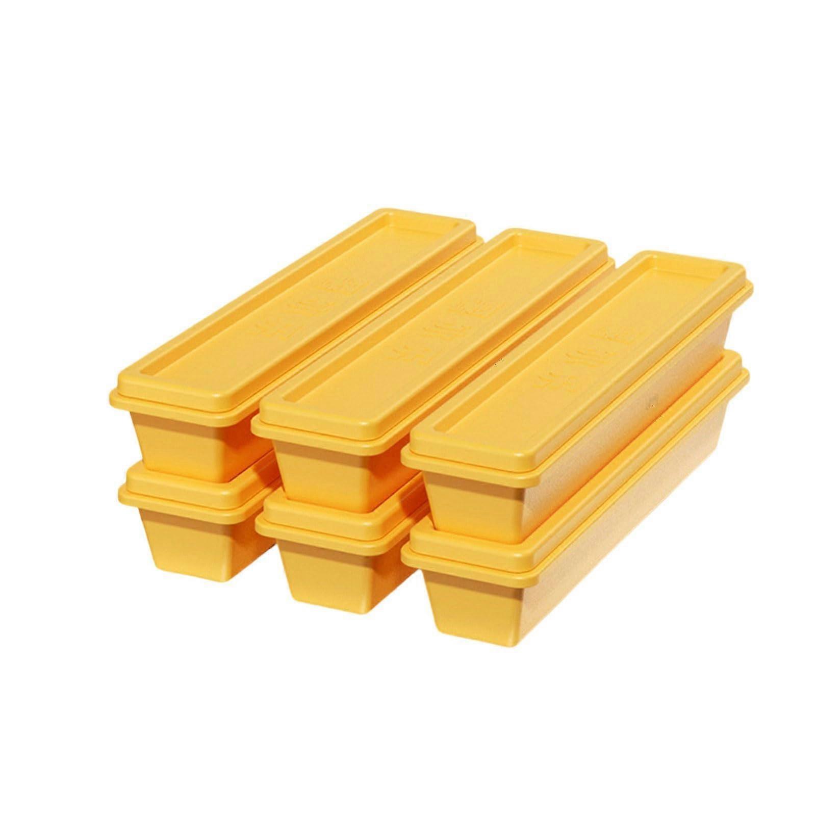 Ice Cube Tray with Lid Magnetic Lock Food Grade French Fry Shape Mold for Drinks