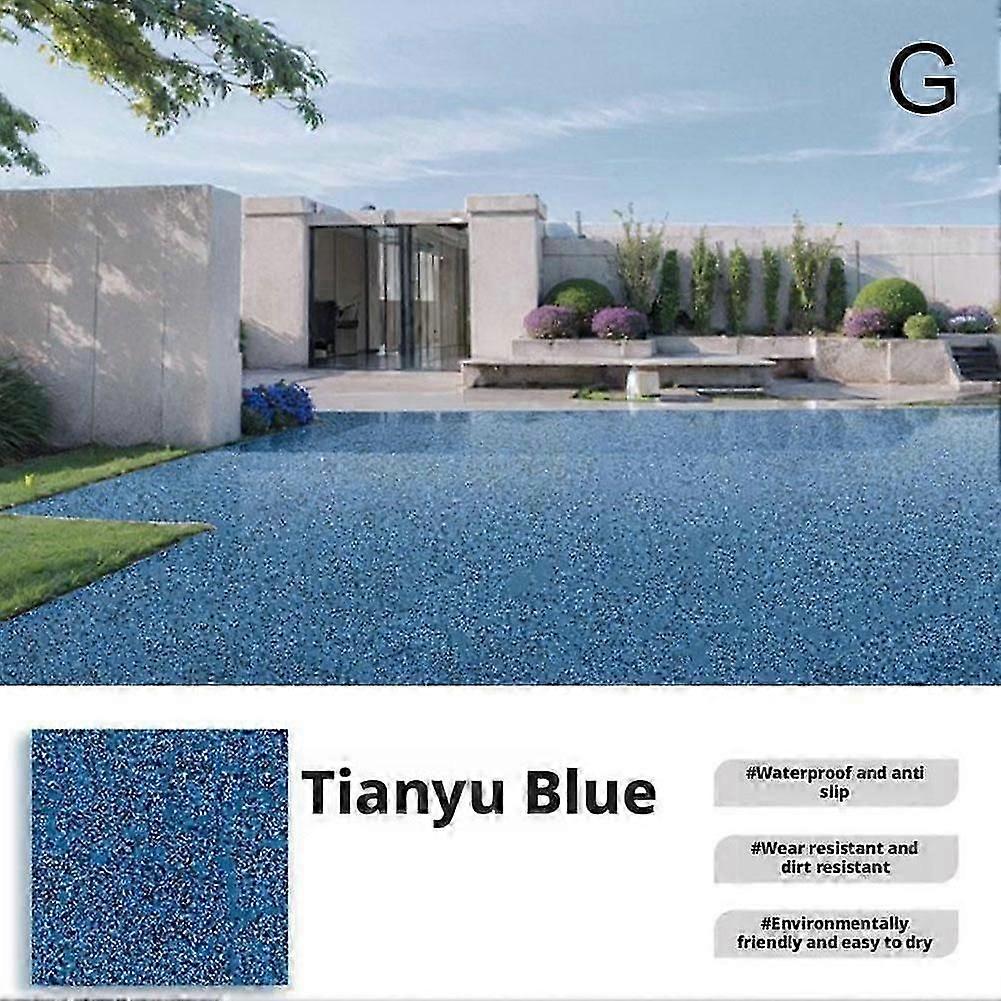 High Gloss Marble Effect Epoxy Floor Coating Paint for Garage Floors and Concrete Surfaces with Durable Long Lasting Finish_lhh