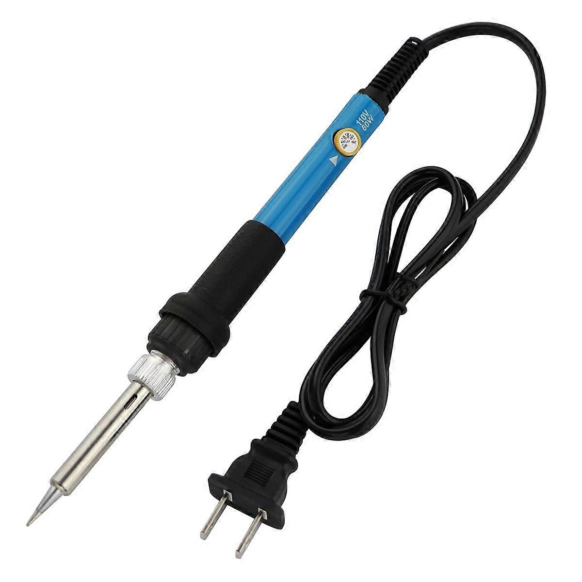 110V 60W Adjustable Temperature Soldering Iron with Ceramic Heater for Electronics  and DIY