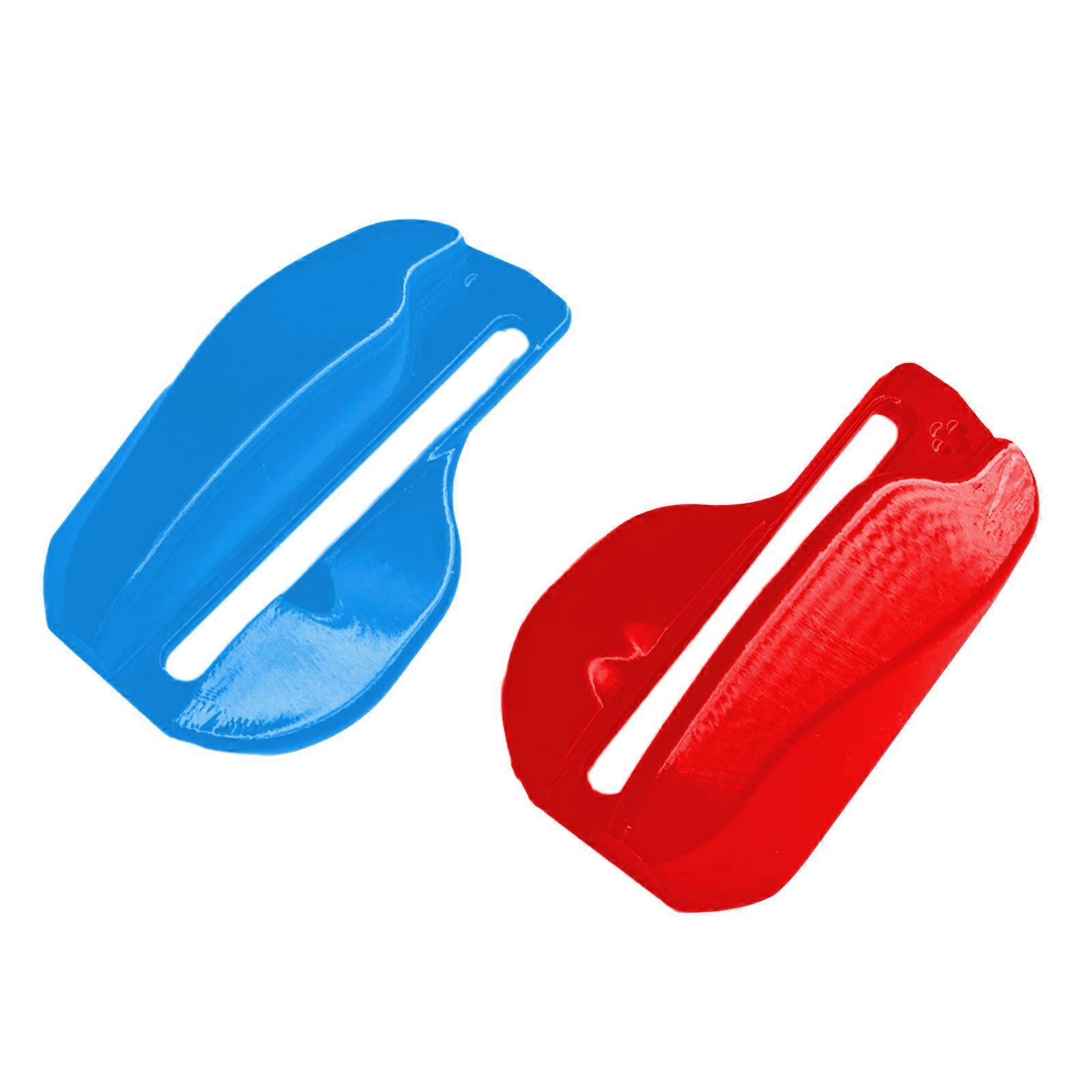 Ergonomic Gaming Handle Mouse Rest Wide Compatibility for NS2 Multiple Devices Easy Grip Lightweight Plastic  red blue