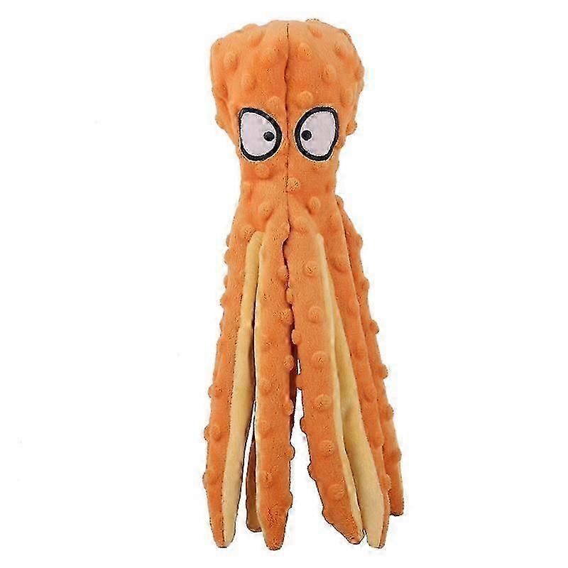 Eco-friendly dog toy octopus plush no stuffing